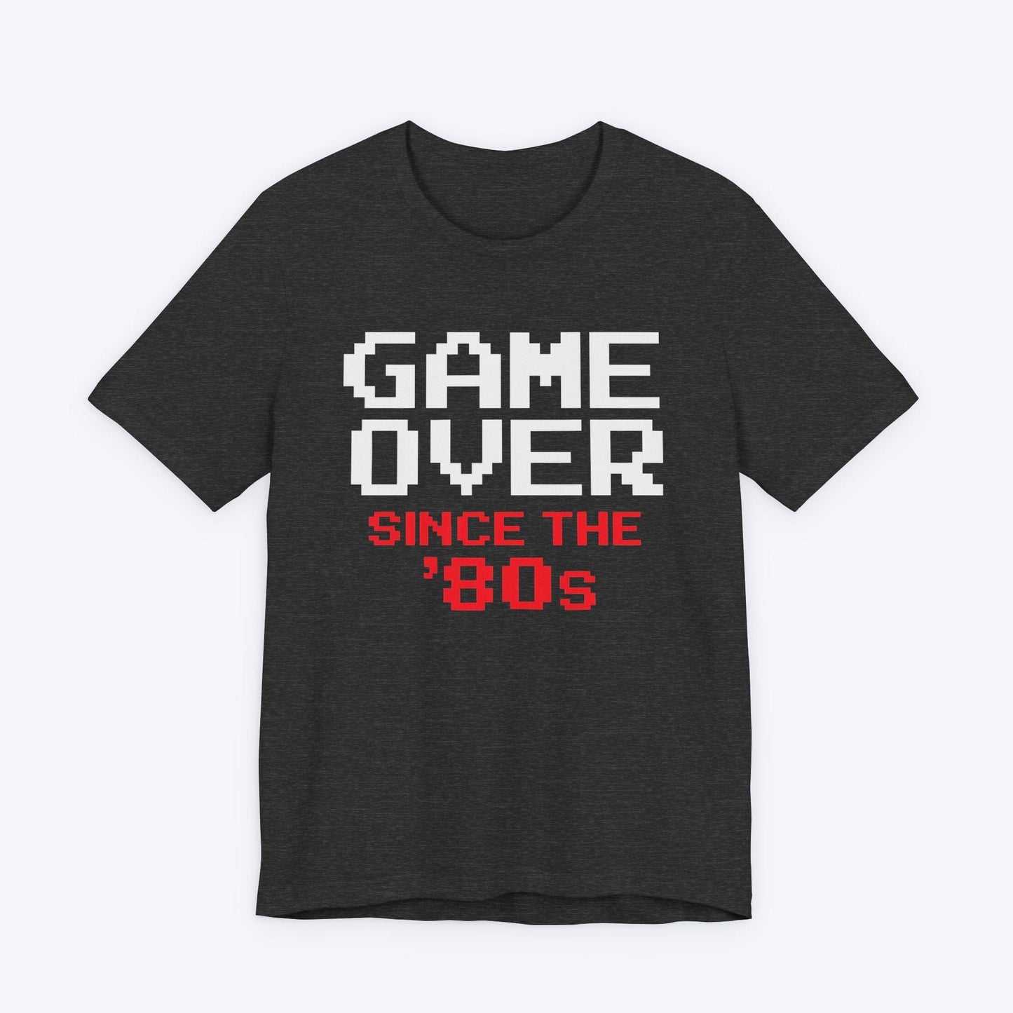 T-Shirt Dark Grey Heather / S Game Over "Retro" T-Shirt