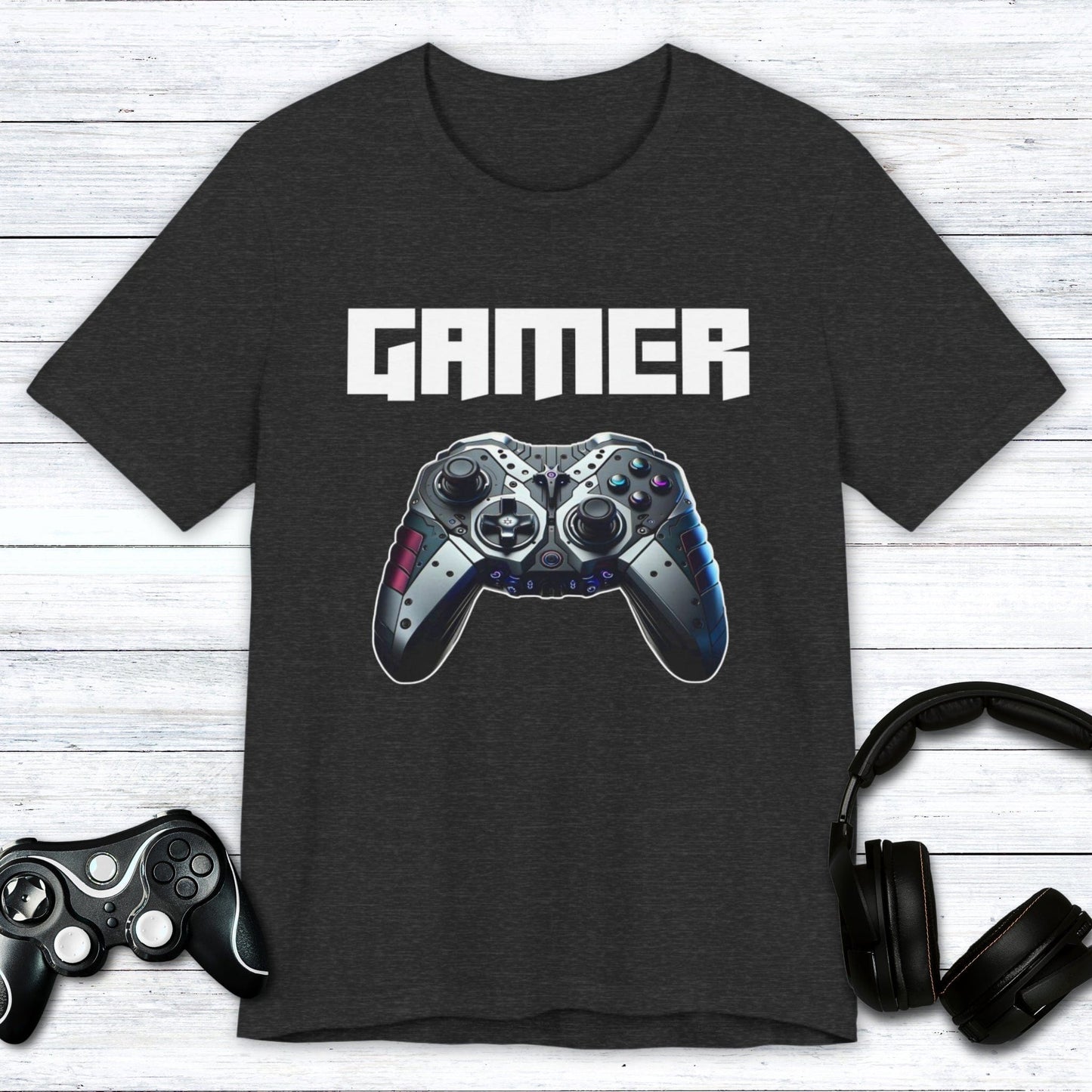 T-Shirt Dark Grey Heather / S Gamer of the Future T-shirt