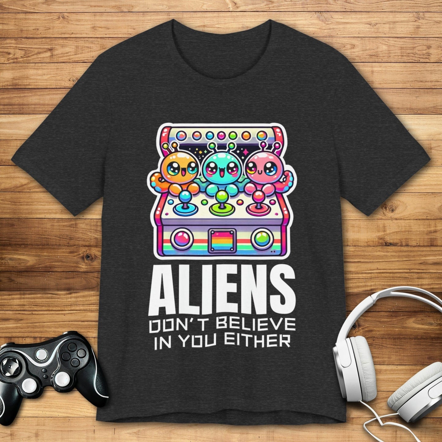 T-Shirt Dark Grey Heather / S Humans Don't Exist T-shirt