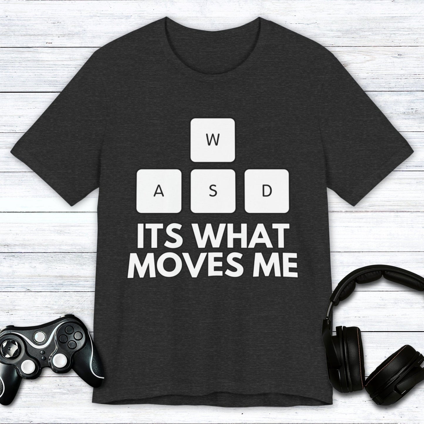T-Shirt Dark Grey Heather / S It's What Moves Me (Classic Edition) T-shirt