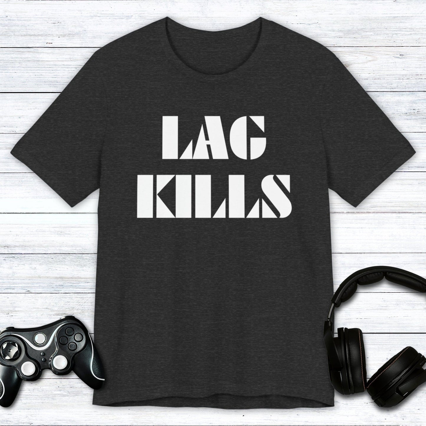 T-Shirt Dark Grey Heather / S Lag: The Silent Assassin T-shirt