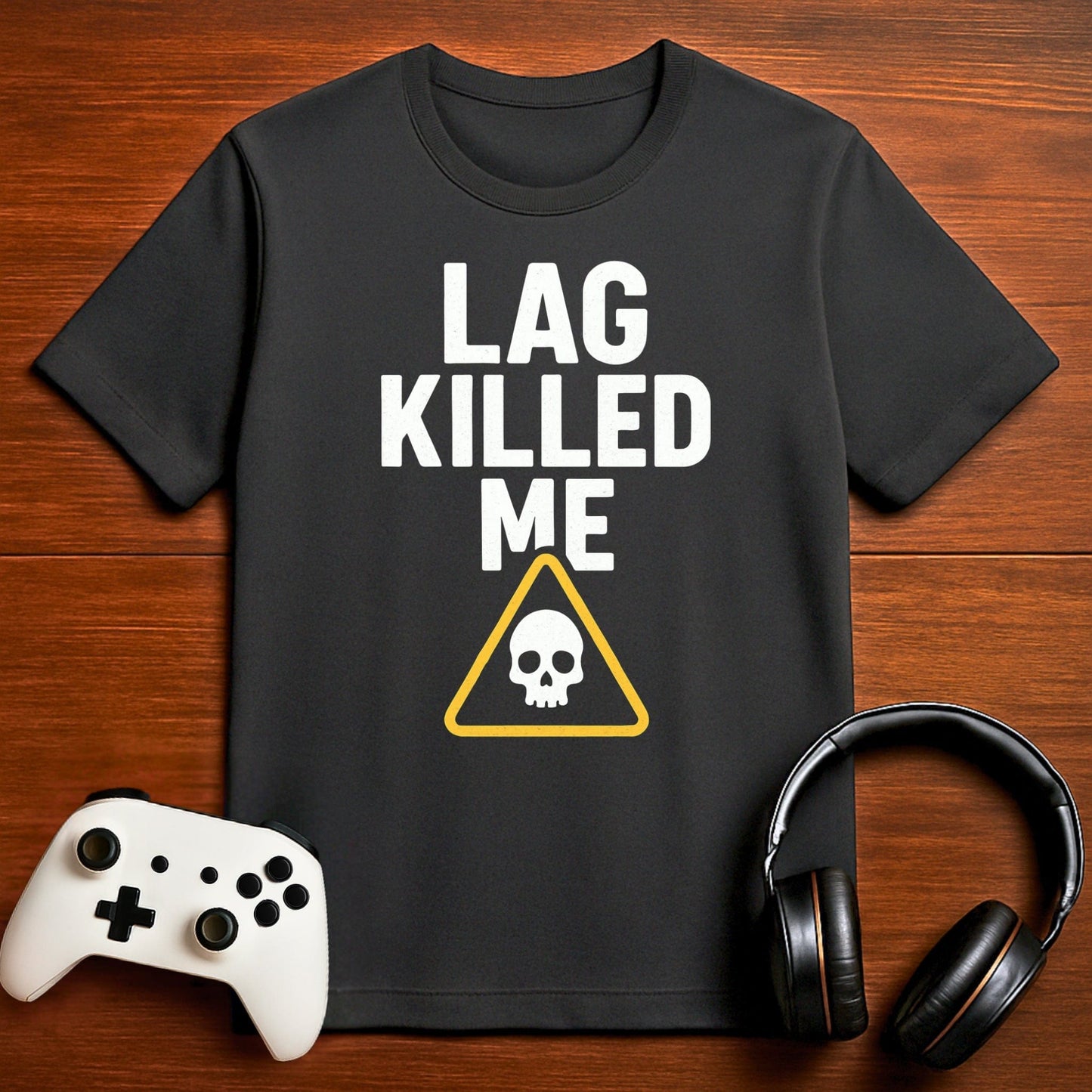 T-Shirt Dark Grey Heather / S Lagged Out Mid-Fight T-shirt