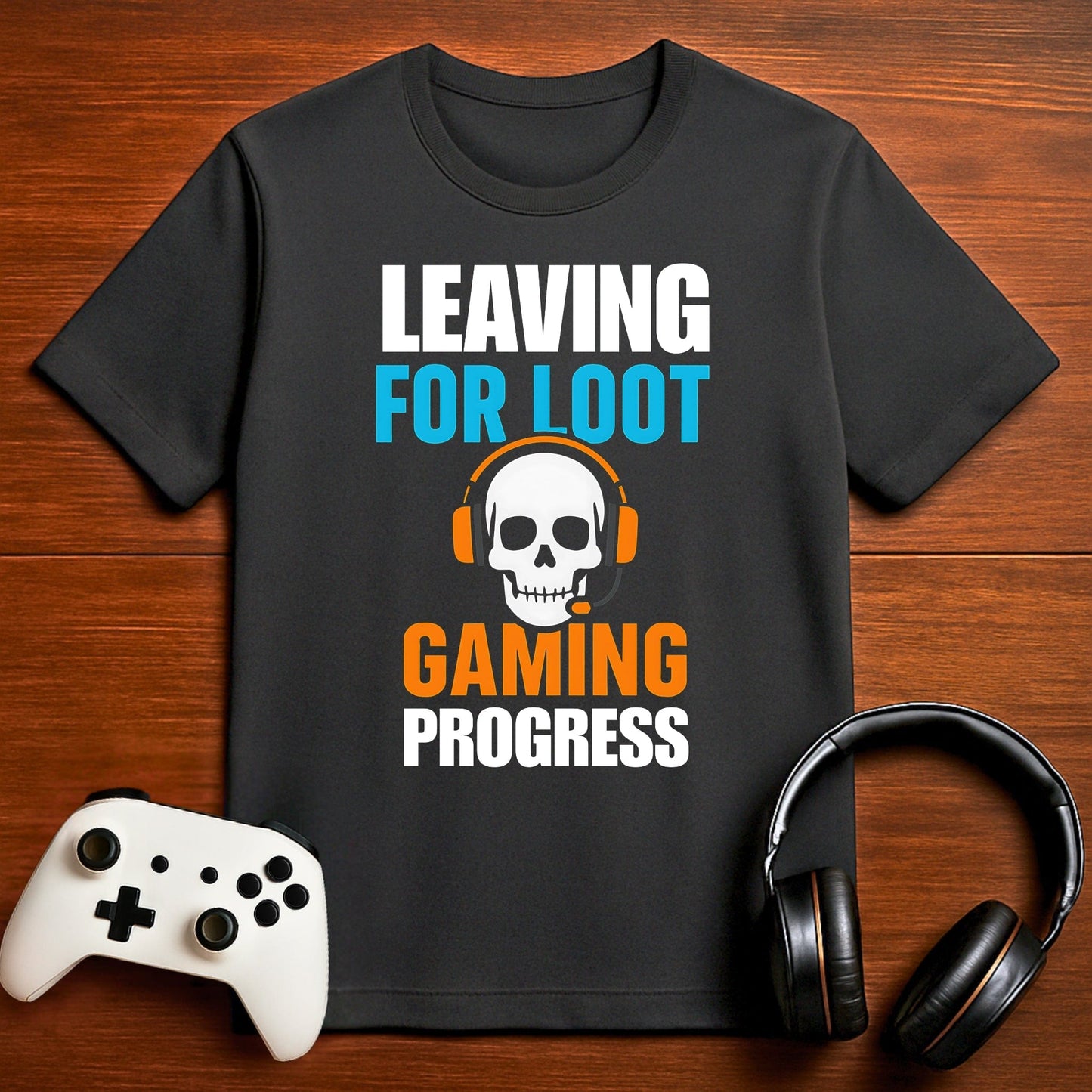 T-Shirt Dark Grey Heather / S Leaving For Loot T-shirt
