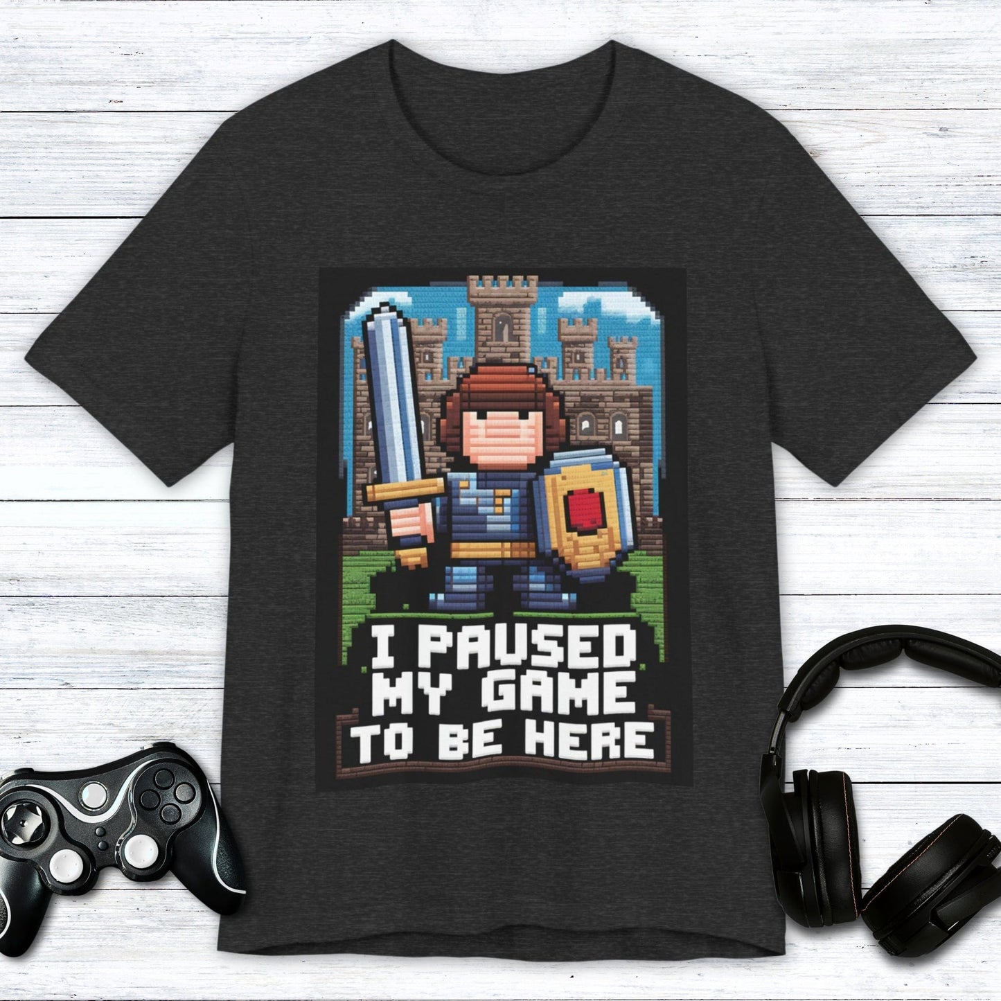 T-Shirt Dark Grey Heather / S Main Quest Abandoned T-shirt