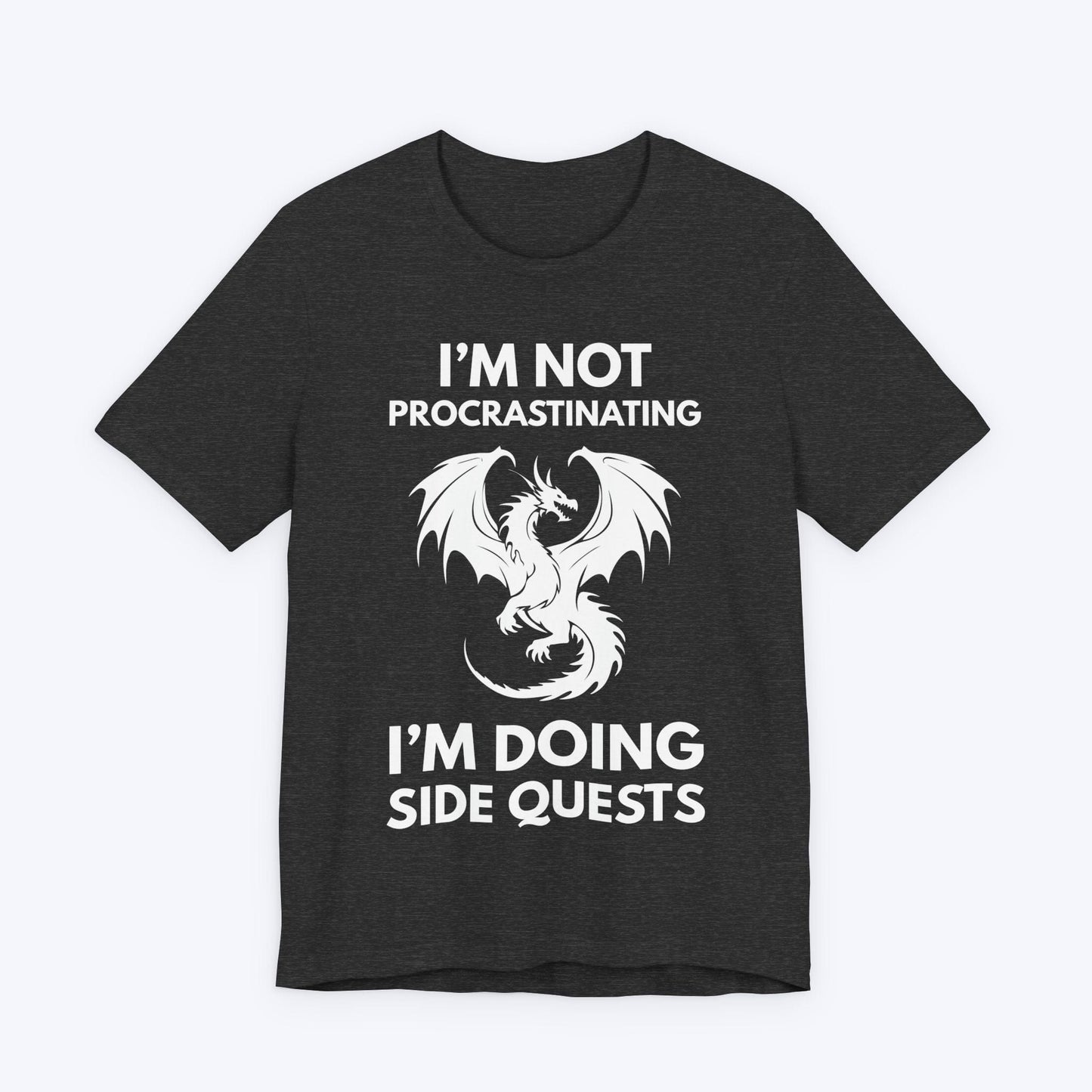T-Shirt Dark Grey Heather / S Master of Side Quests T-shirt