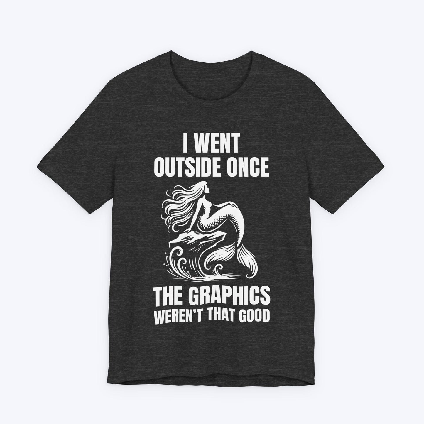 T-Shirt Dark Grey Heather / S No Waves, No Wonder T-shirt
