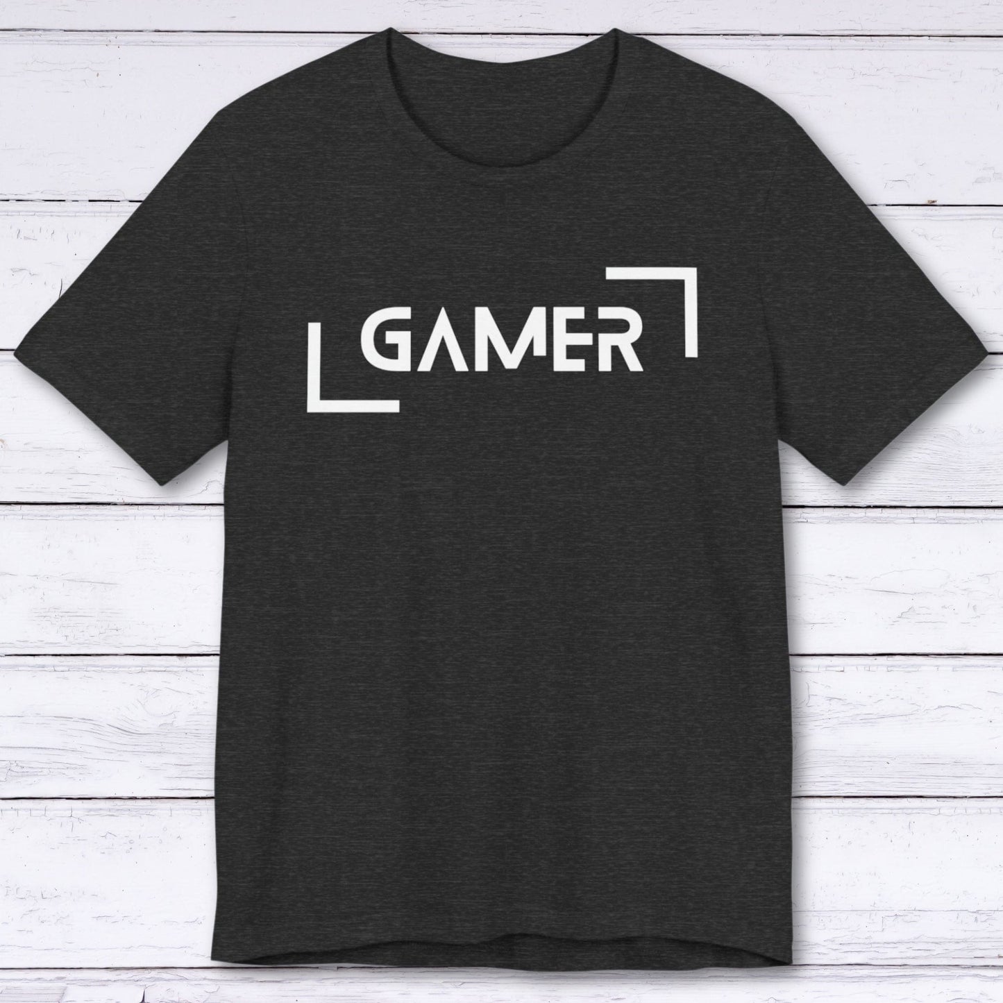 T-Shirt Dark Grey Heather / S Simple Gamer T-shirt