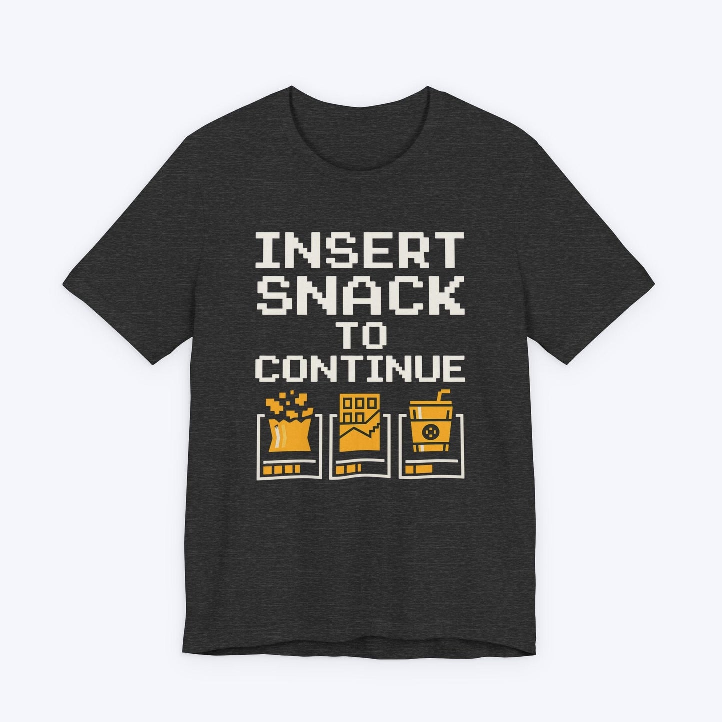 T-Shirt Dark Grey Heather / S Snack Time T-shirt
