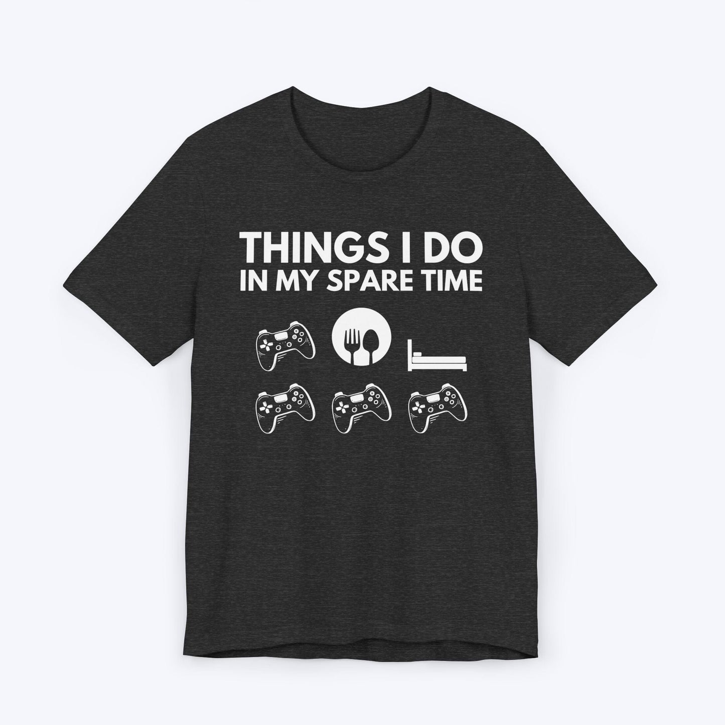 T-Shirt Dark Grey Heather / S Things I Do In My Spare Time T-shirt