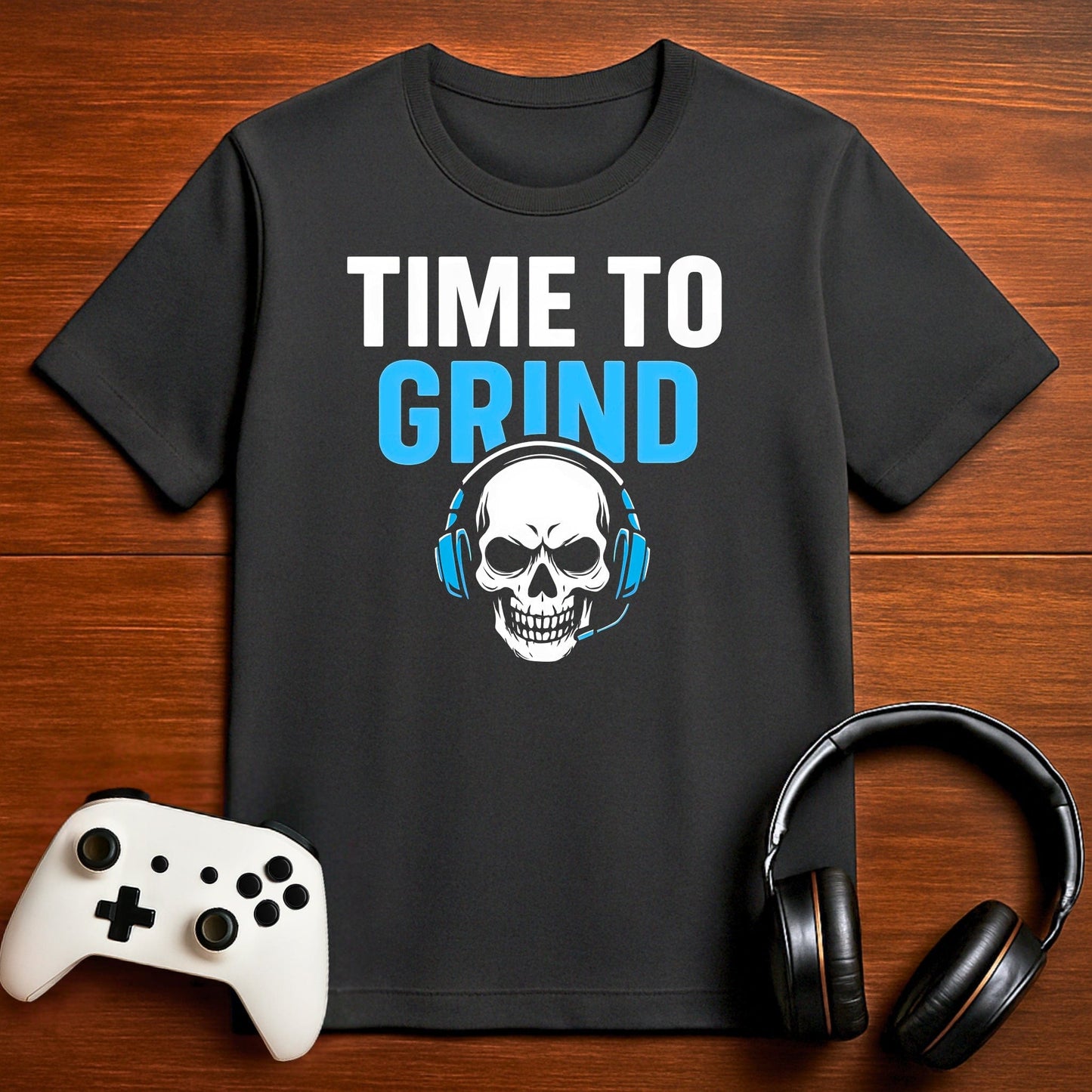 T-Shirt Dark Grey Heather / S Time To Grind T-Shirt