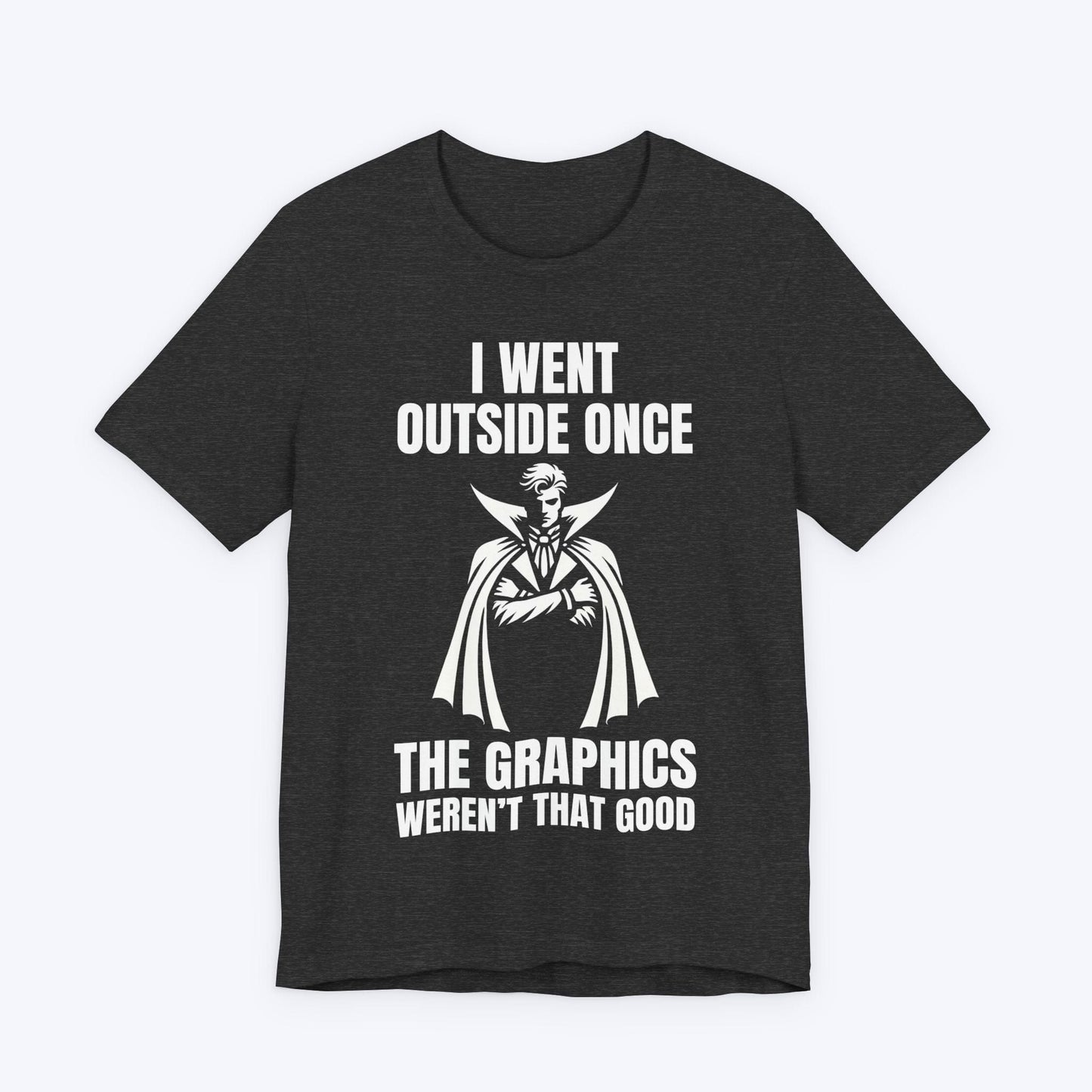 T-Shirt Dark Grey Heather / S Vampire Mode: Indoors Only T-shirt