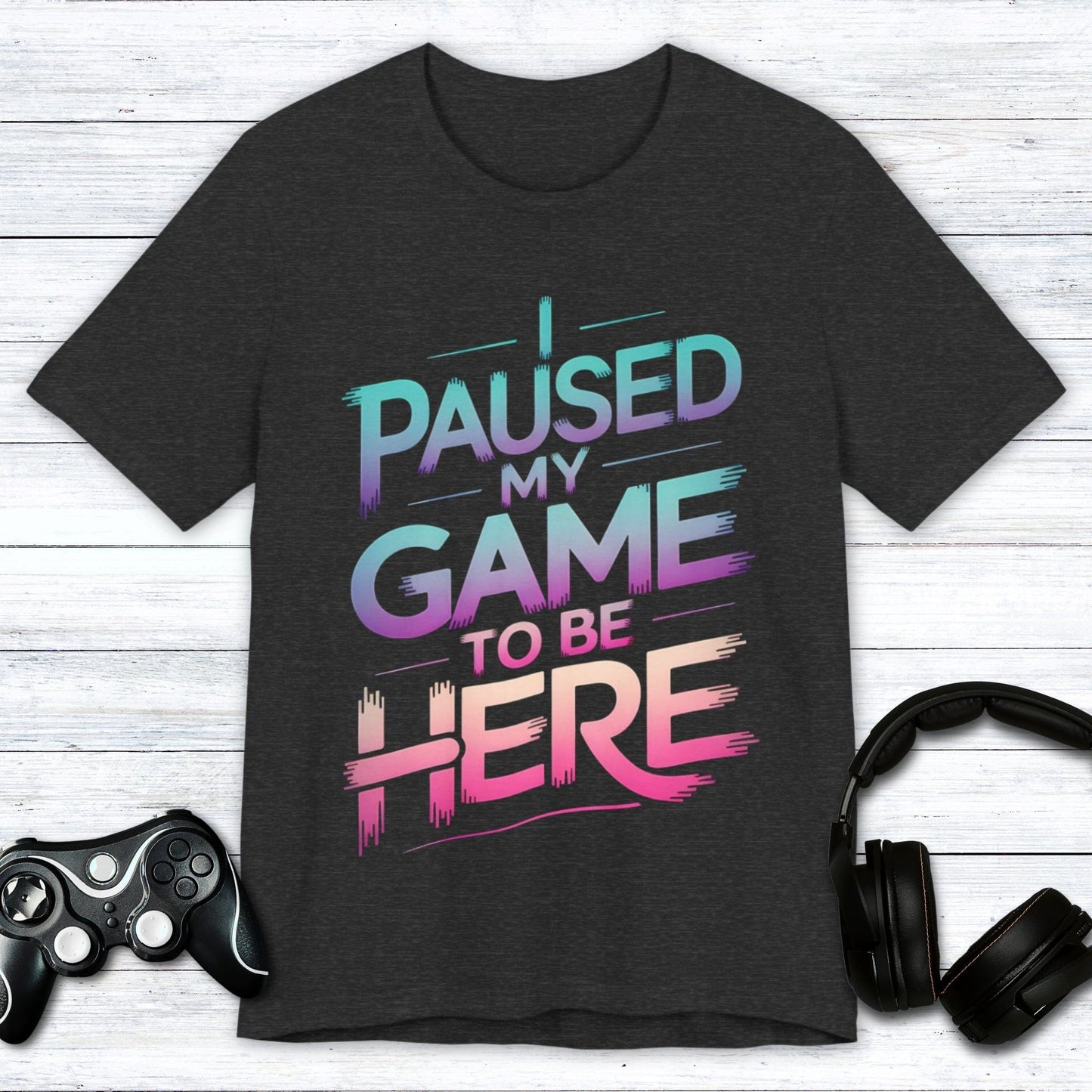T-Shirt Dark Grey Heather / S You’re Welcome, I Paused T-shirt