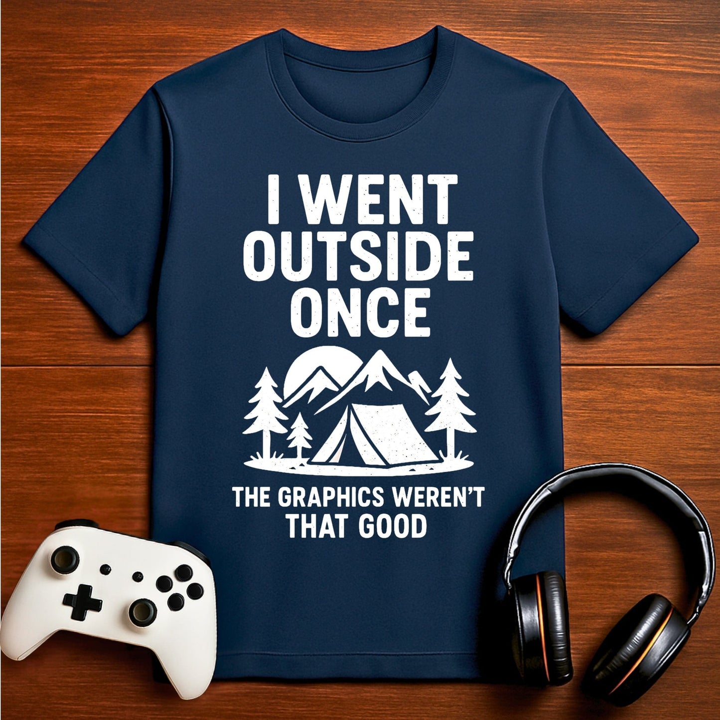 T-Shirt Lag Outside – Retro Gamer T-shirt