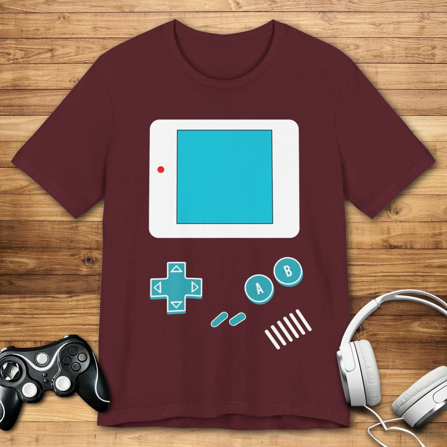 T-Shirt Maroon / S 8-Bit Classic T-shirt