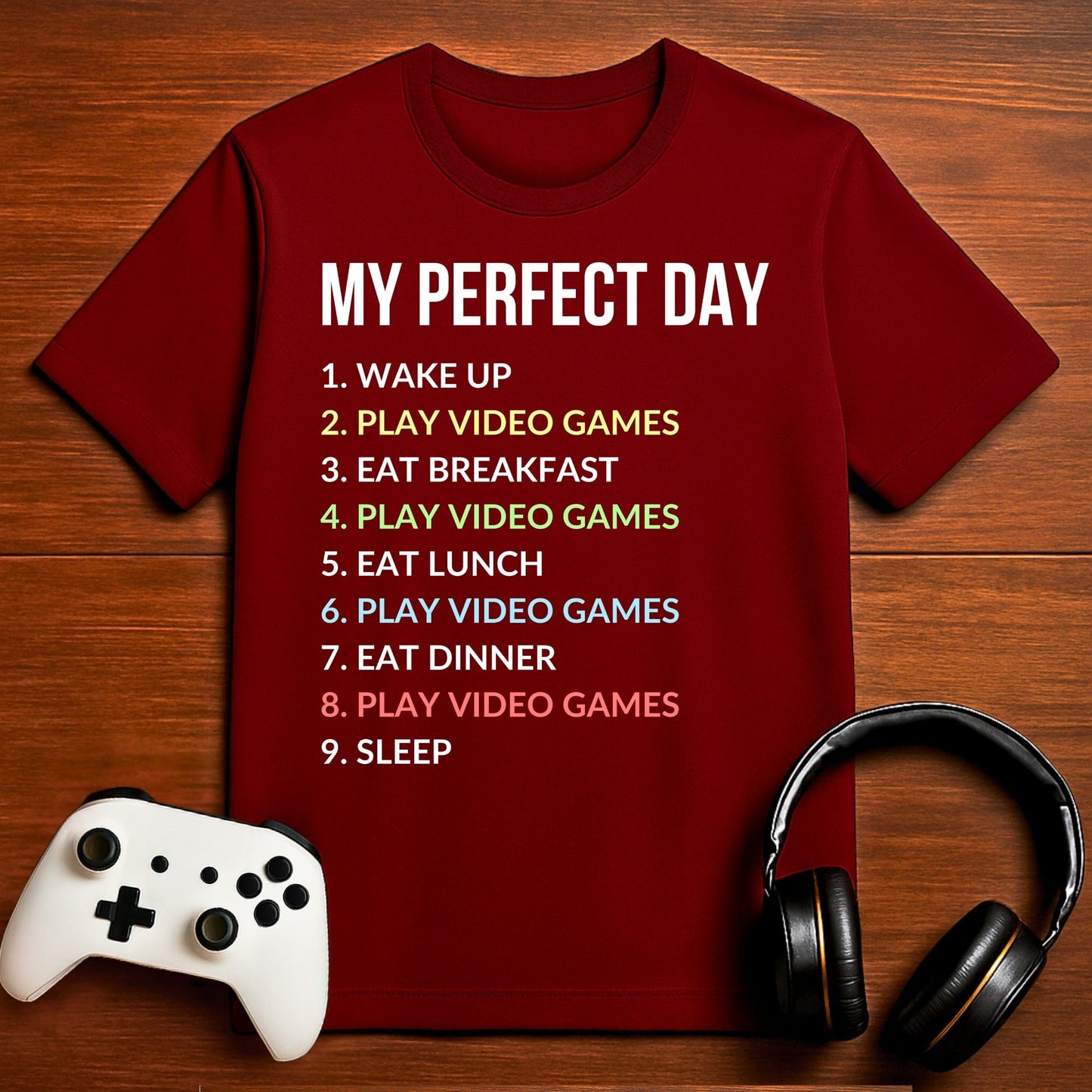 T-Shirt Maroon / S Best Day Ever T-shirt