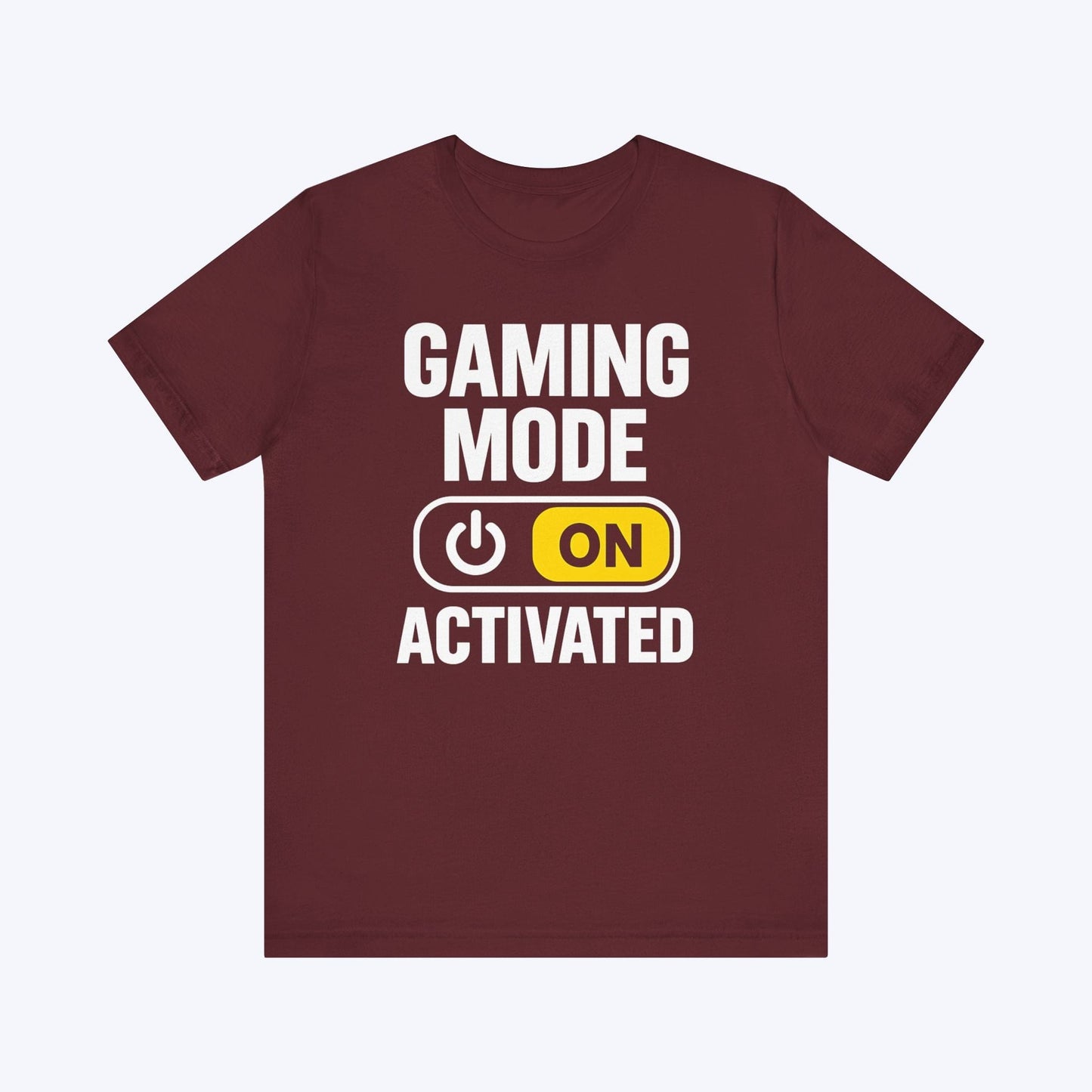T-Shirt Maroon / S Controller On, World Off T-shirt