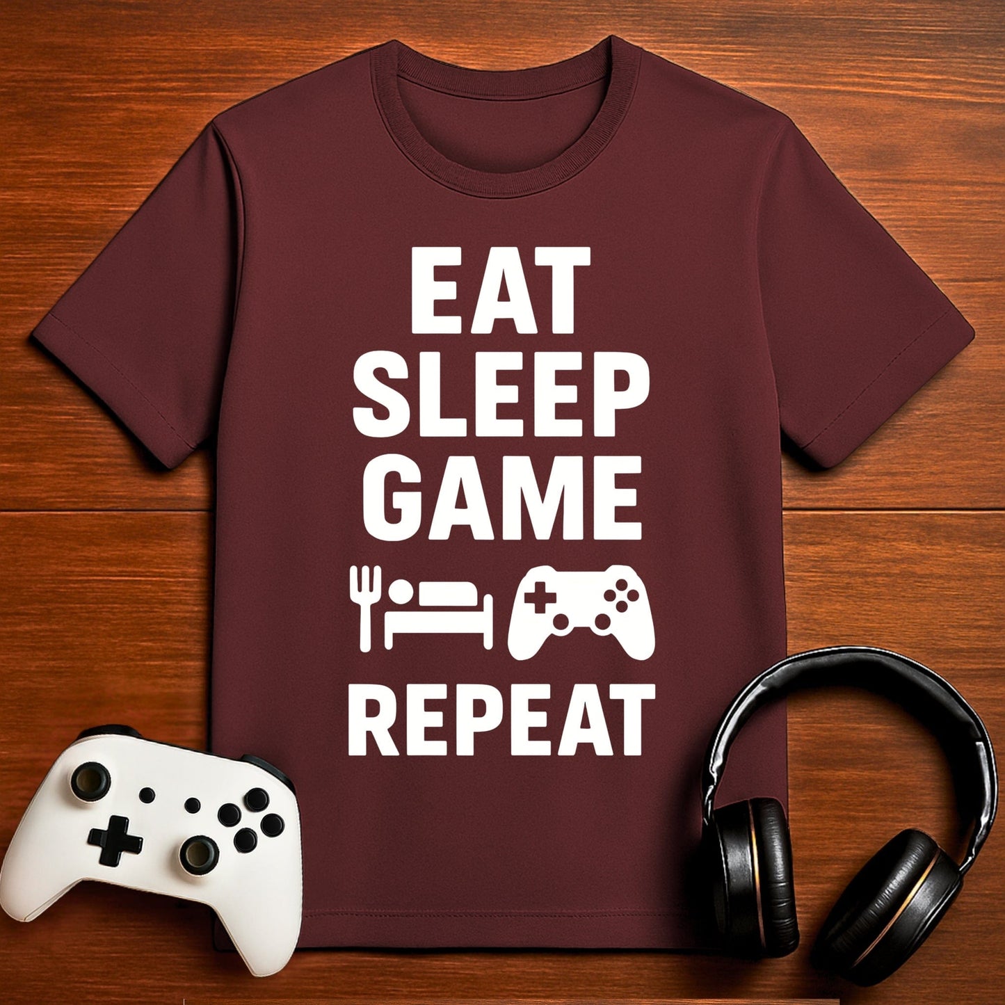 T-Shirt Maroon / S Daily Gamer Loop T-shirt