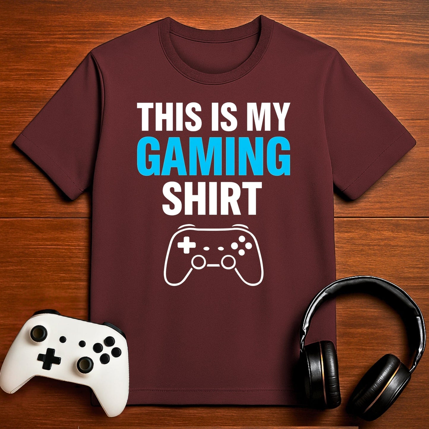 T-Shirt Maroon / S Default Skin: Gamer Edition T-shirt