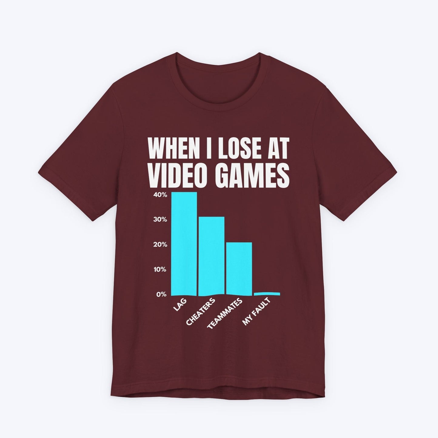 T-Shirt Maroon / S Excuse Master T-shirt