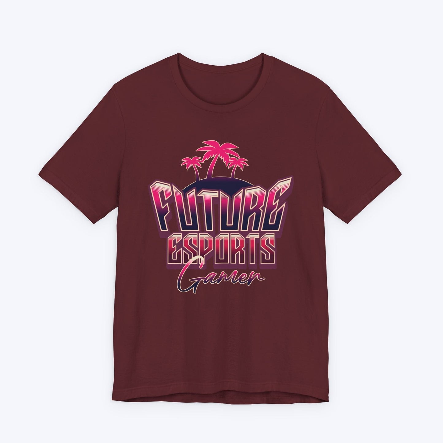 T-Shirt Maroon / S Future Esports Gamer T-shirt