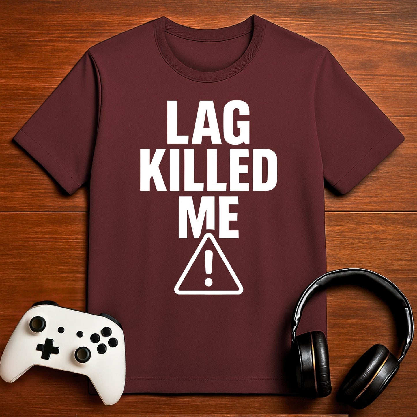 T-Shirt Maroon / S Game Over: Lag Edition T-shirt