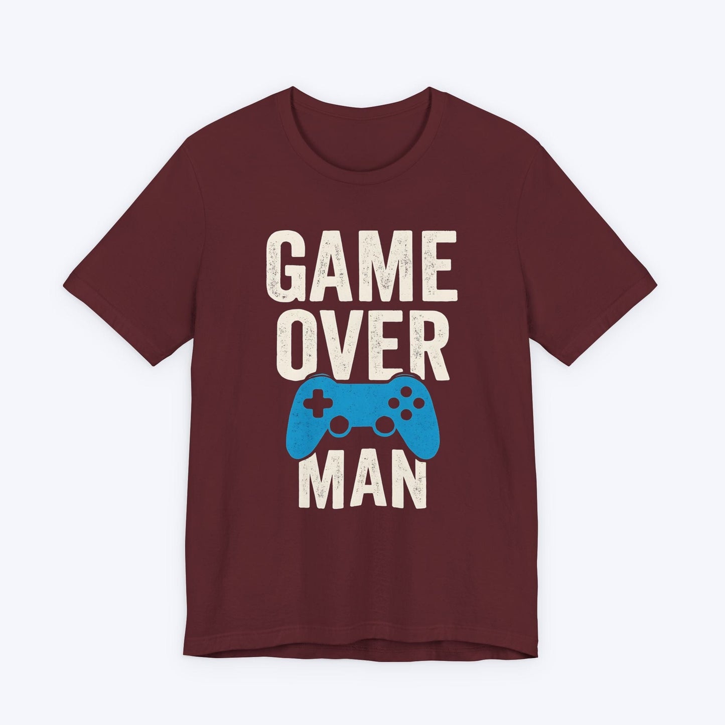 T-Shirt Maroon / S Game Over Man T-shirt