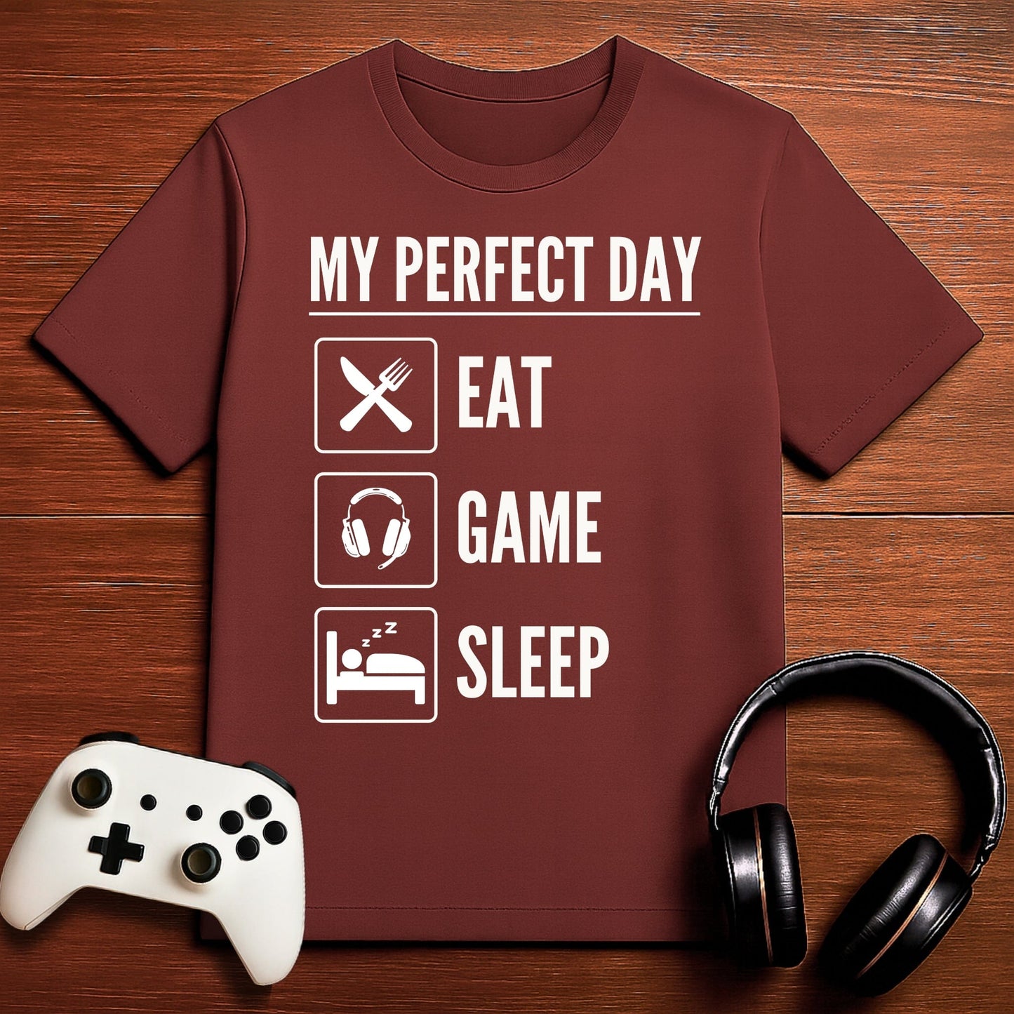 T-Shirt Maroon / S Gamer's Day Off T-shirt