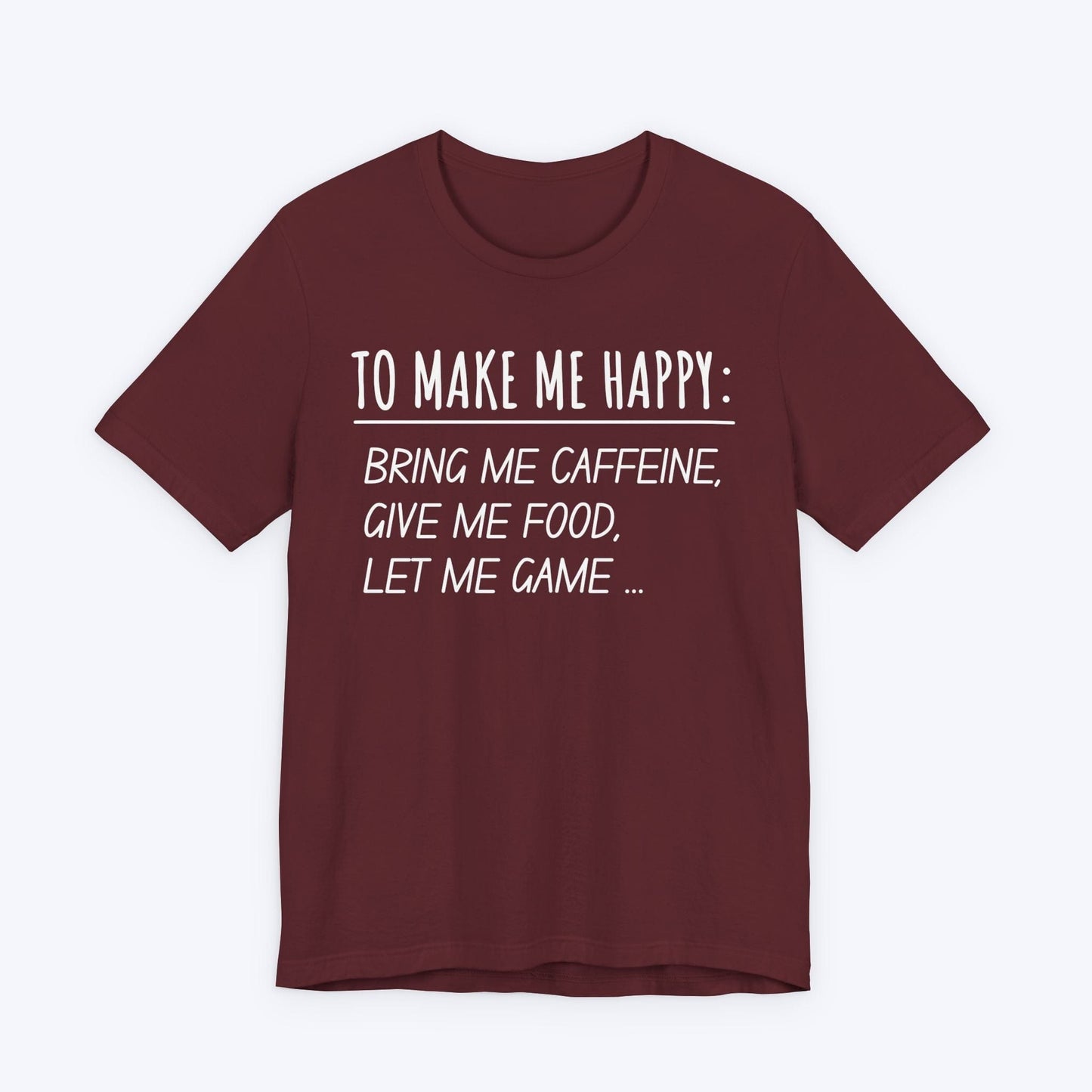 T-Shirt Maroon / S Happy Gamer T-shirt