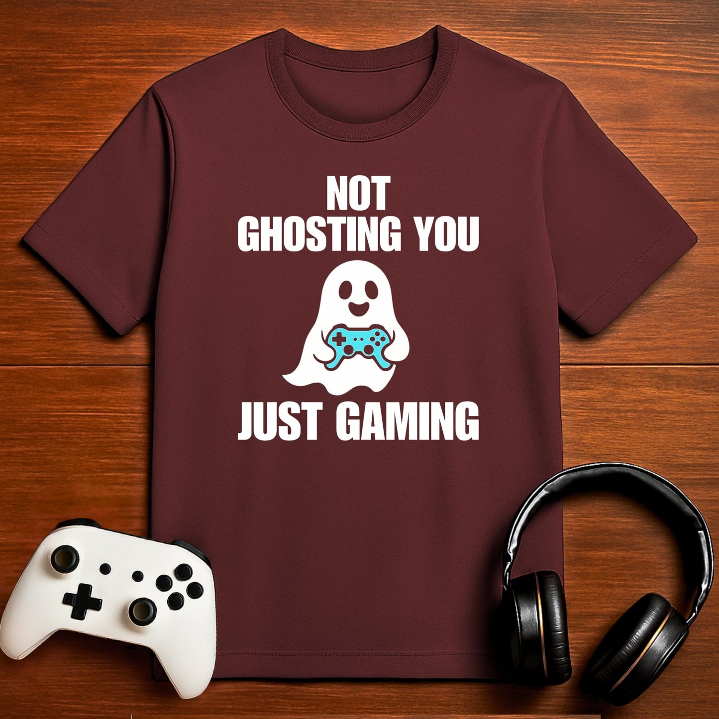 T-Shirt Maroon / S If I’m Quiet, I’m Gaming T-shirt