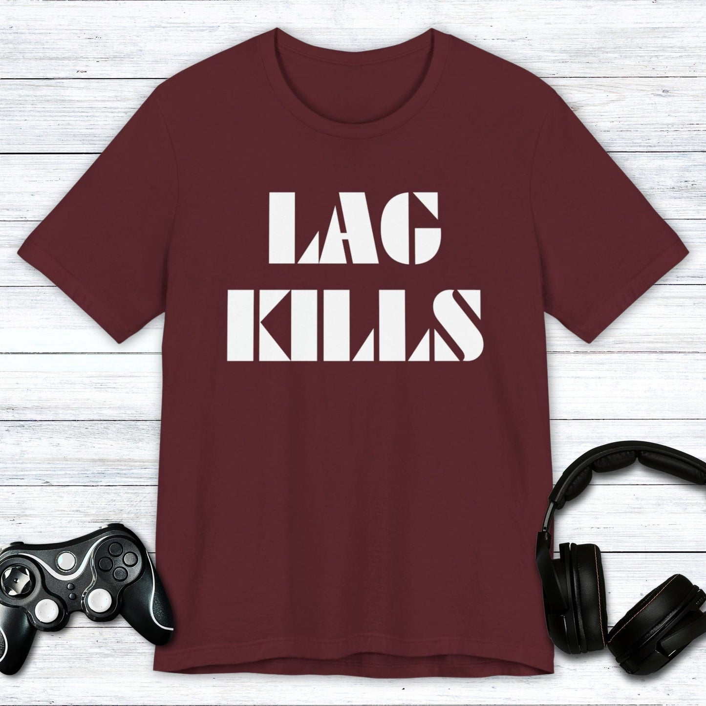 T-Shirt Maroon / S Lag: The Silent Assassin T-shirt