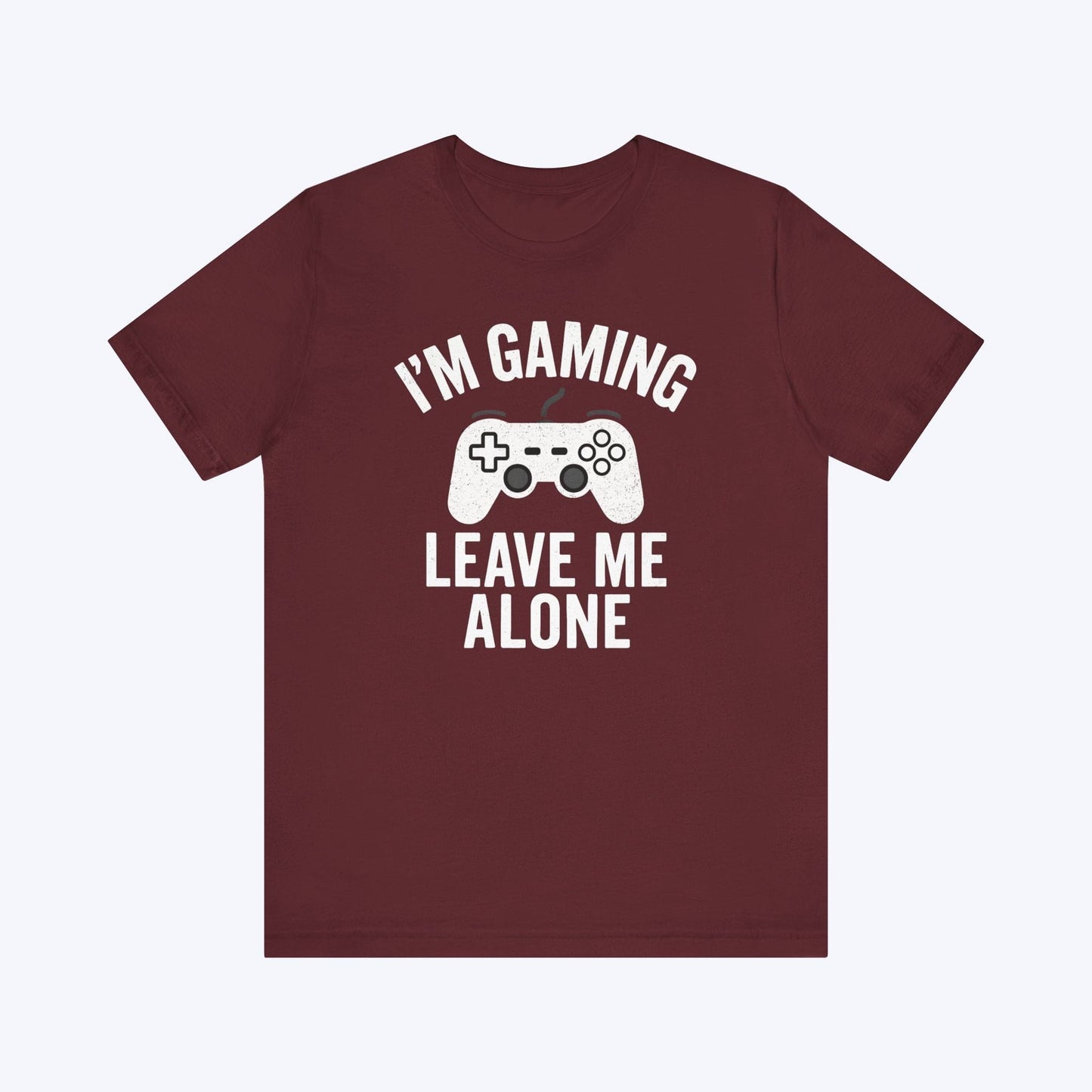 T-Shirt Maroon / S Leave Me Alone T-shirt