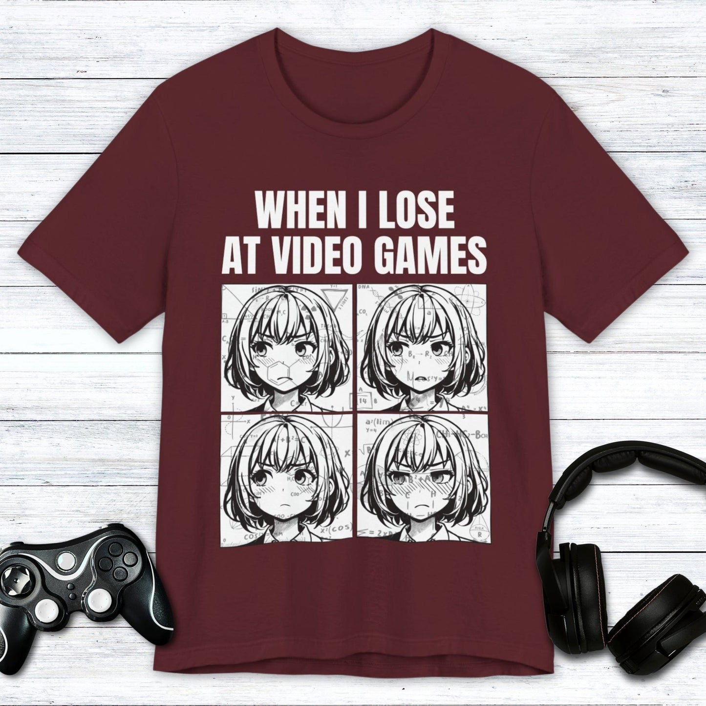 T-Shirt Maroon / S Loading… Logical Response T-shirt