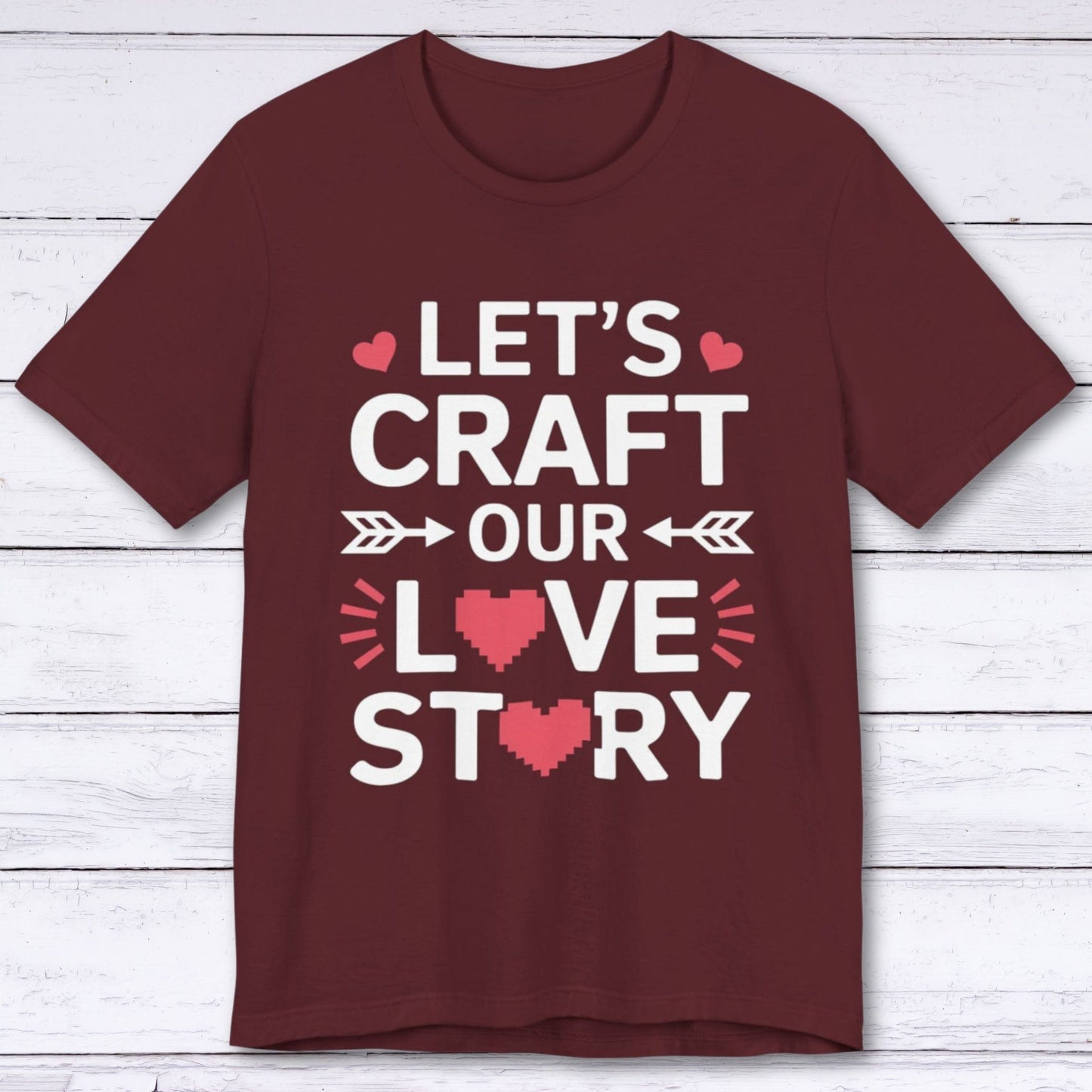 T-Shirt Maroon / S Love Story Detected T-shirt
