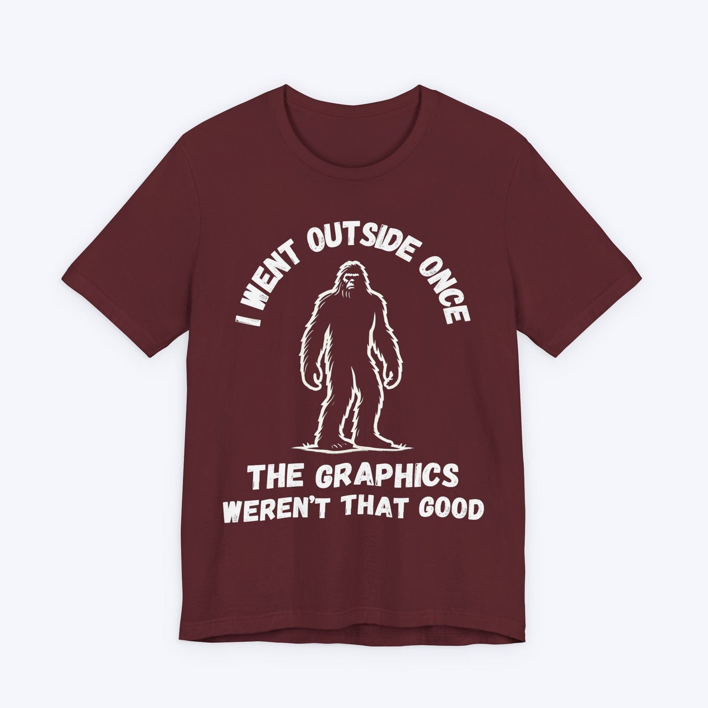 T-Shirt Maroon / S Low-Def Nature T-shirt