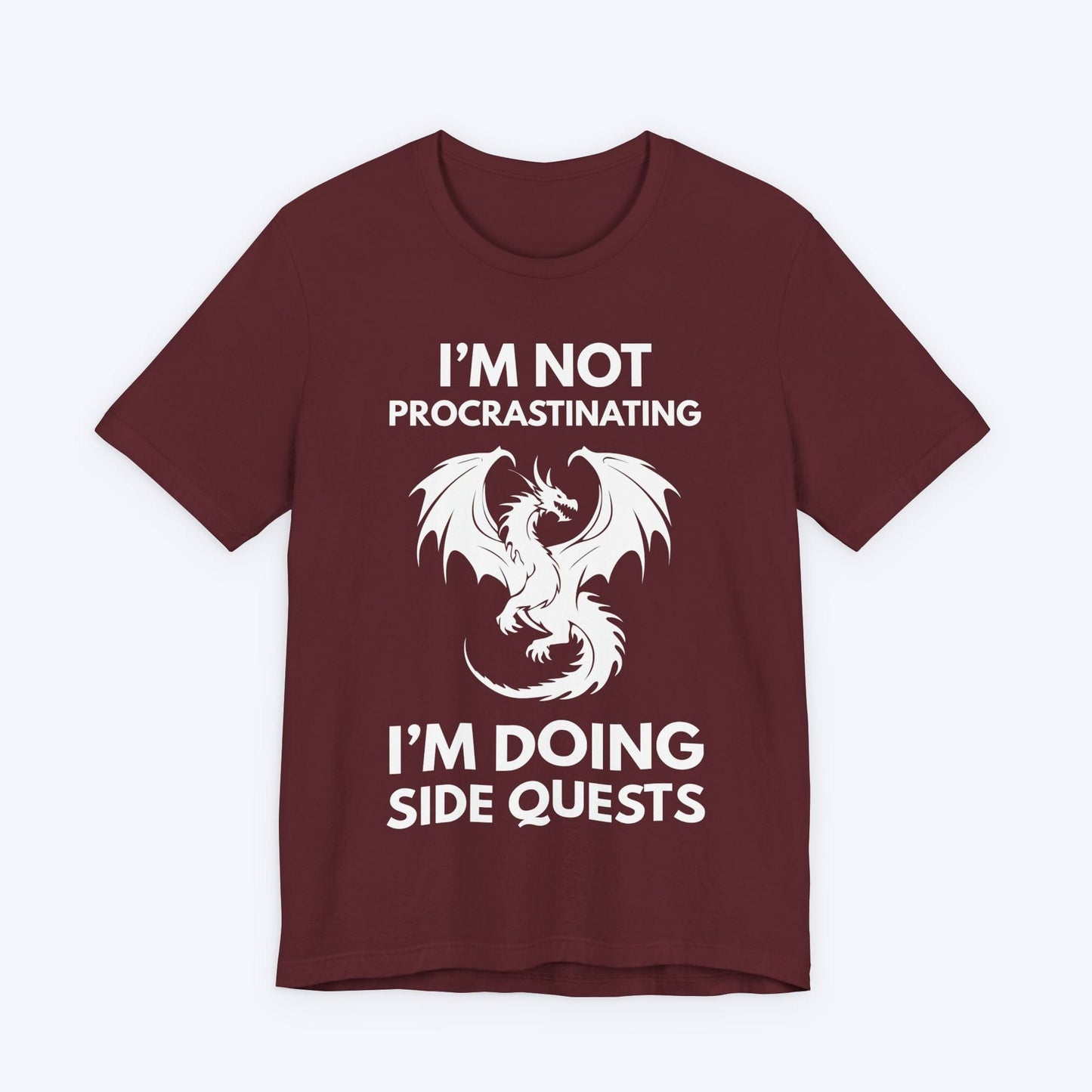 T-Shirt Maroon / S Master of Side Quests T-shirt