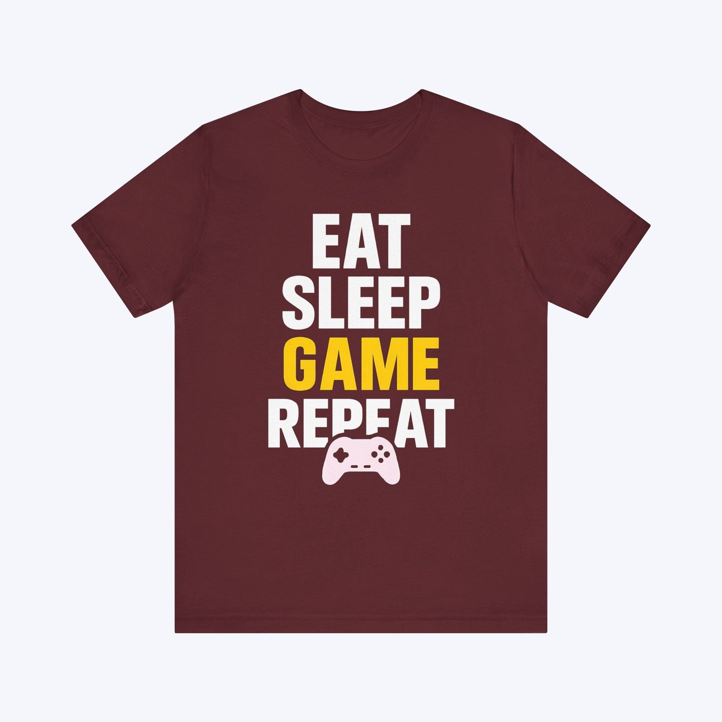T-Shirt Maroon / S No Days Off – Gaming Life T-shirt