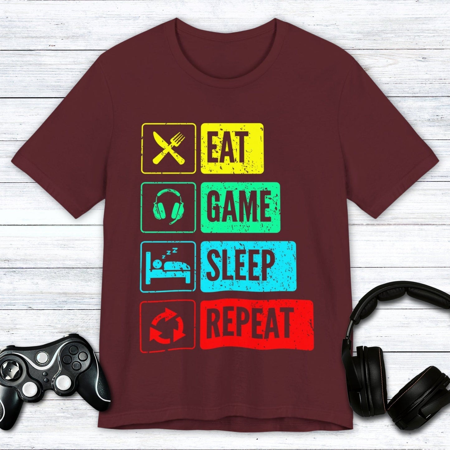 T-Shirt Maroon / S No Days Off T-shirt