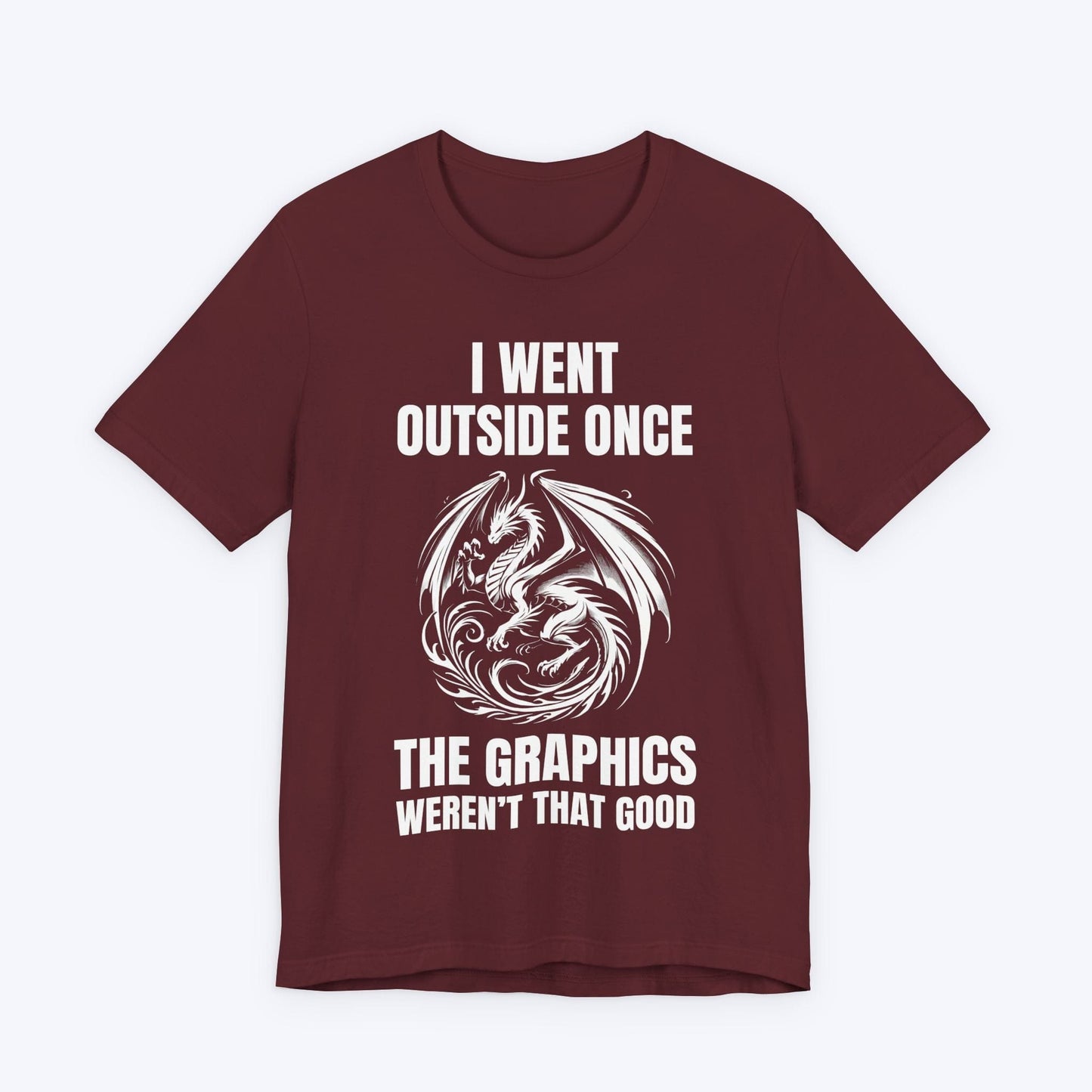 T-Shirt Maroon / S No Dragons, No Immersion T-shirt
