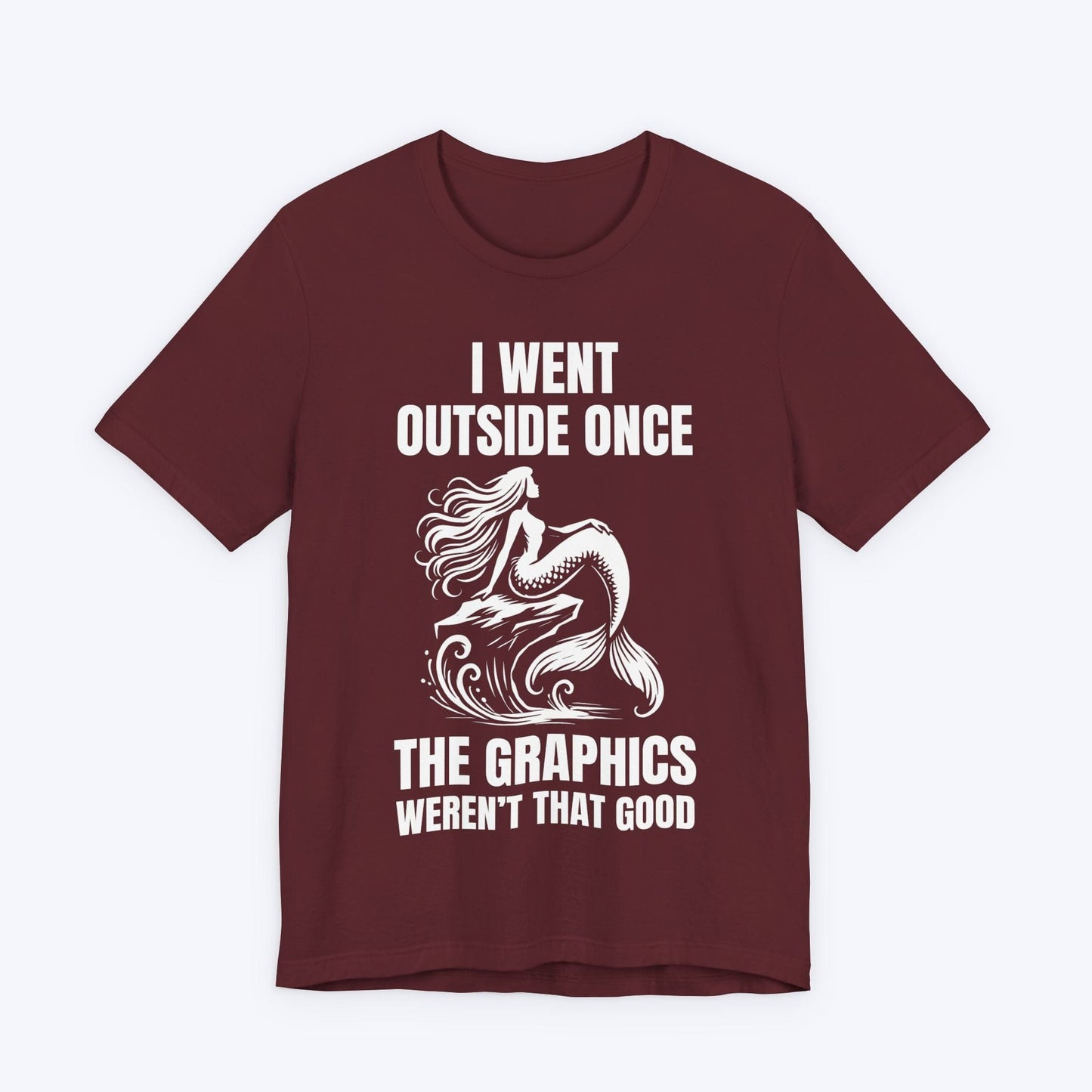 T-Shirt Maroon / S No Waves, No Wonder T-shirt