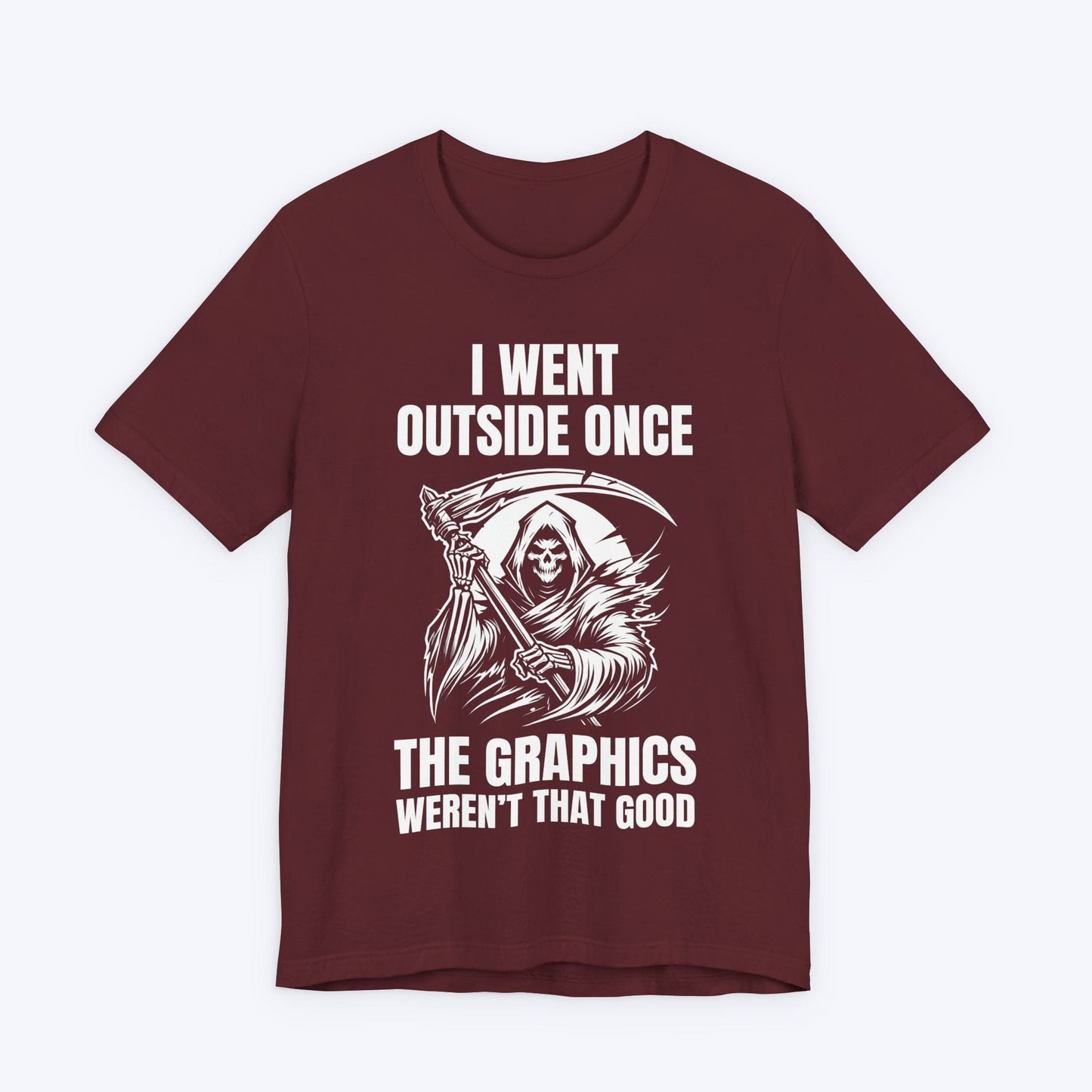 T-Shirt Maroon / S Outside Looked Dead T-shirt