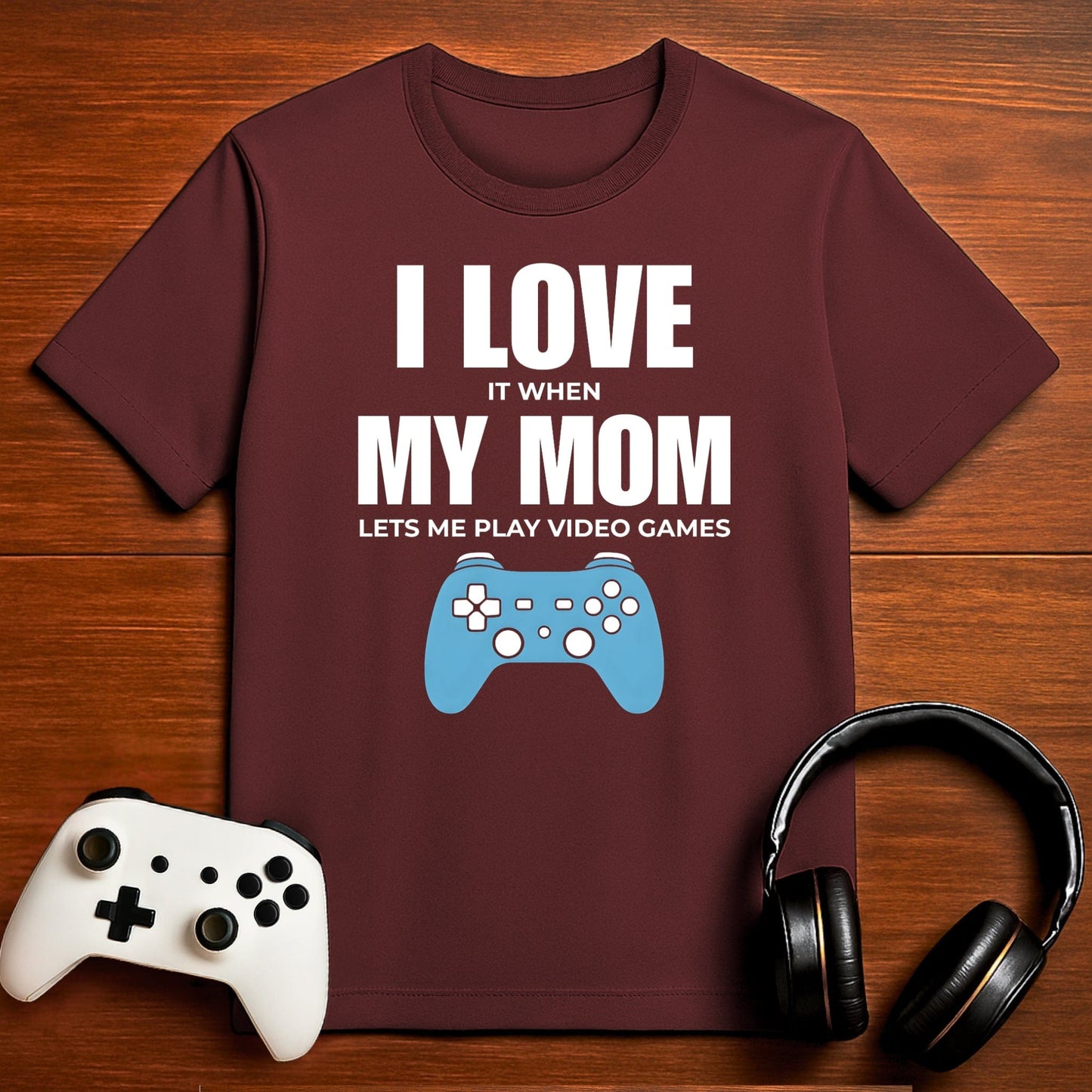 T-Shirt Maroon / S Permission to Play Granted T-shirt