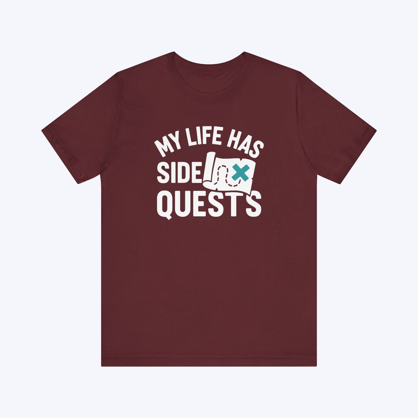 T-Shirt Maroon / S Side Quest Master T-shirt