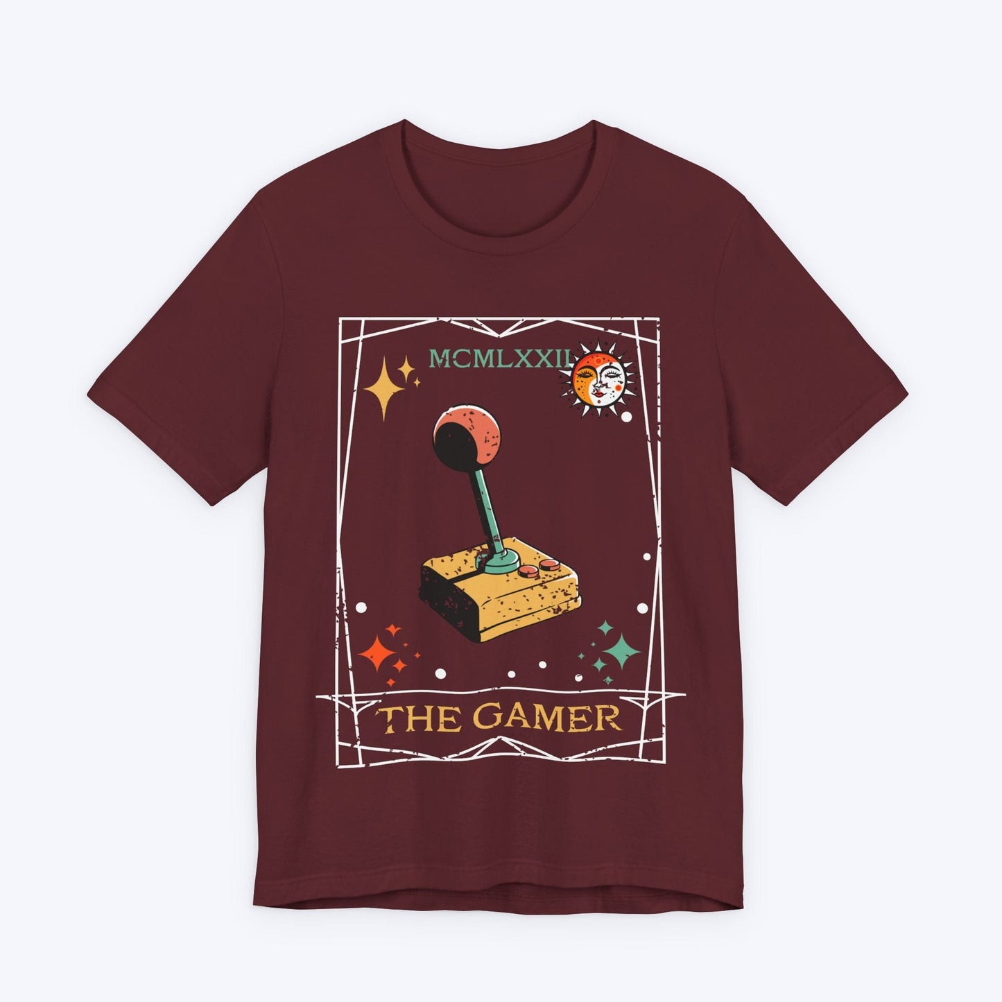 T-Shirt Maroon / S The Gamer "Tarot Card" T-shirt