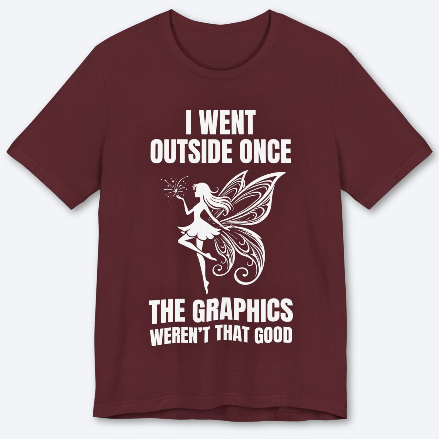 T-Shirt Maroon / S Where’s the Fairy Dust Update T-shirt
