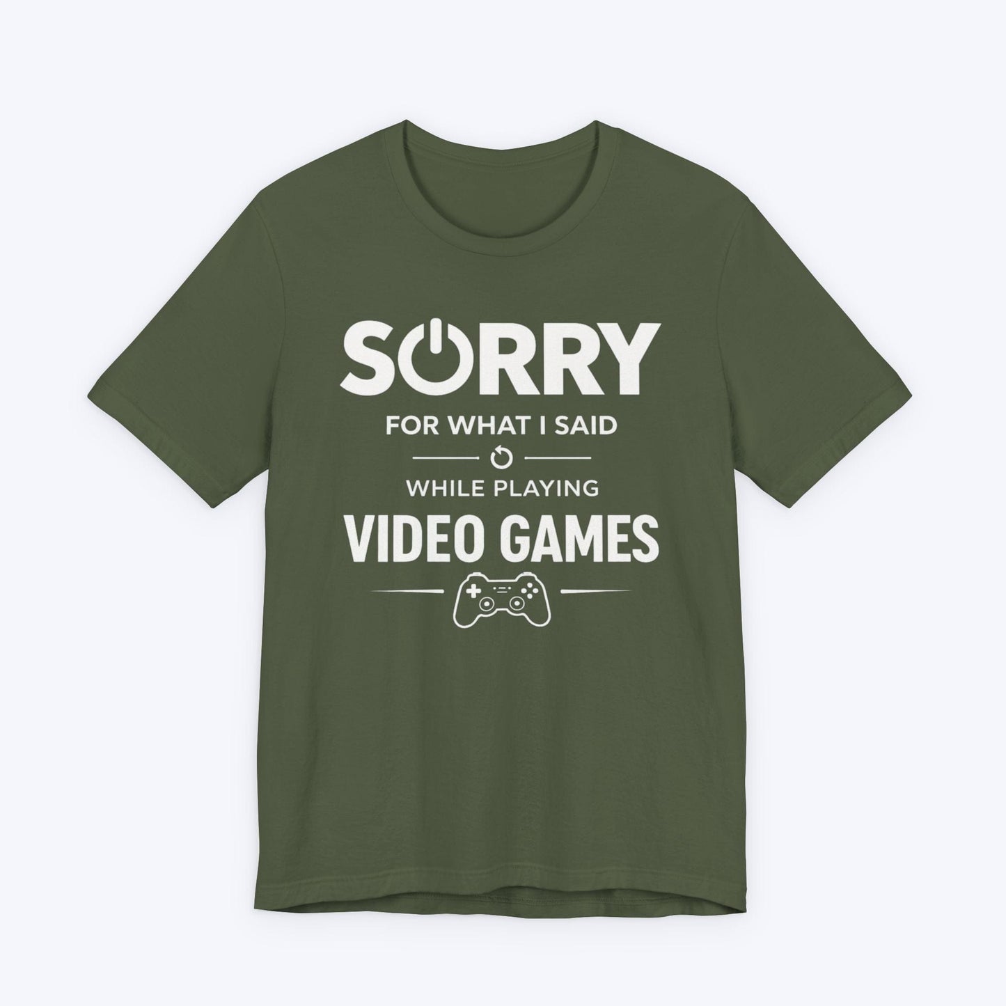 T-Shirt Military Green / S I Blame the Game T-shirt