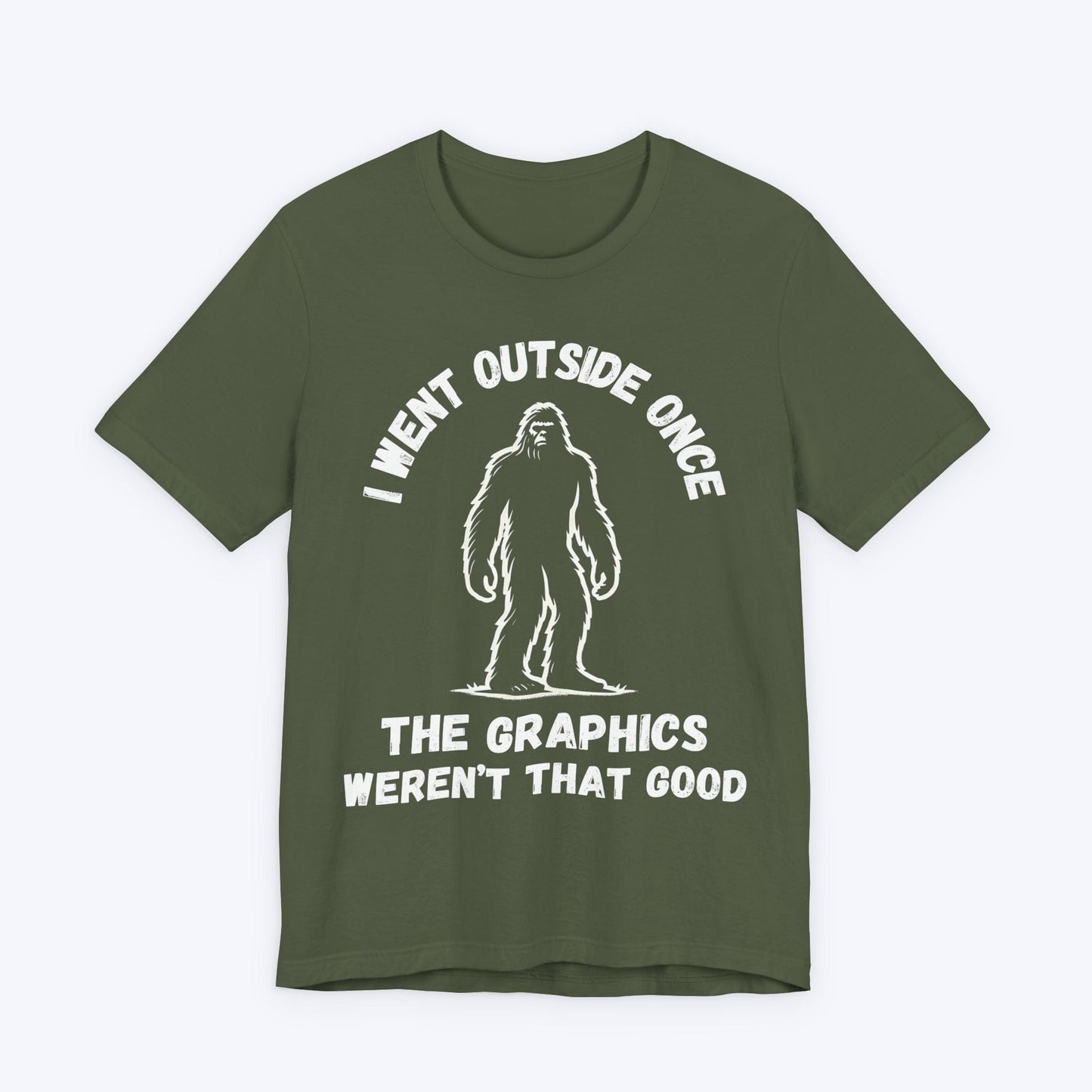 T-Shirt Military Green / S Low-Def Nature T-shirt
