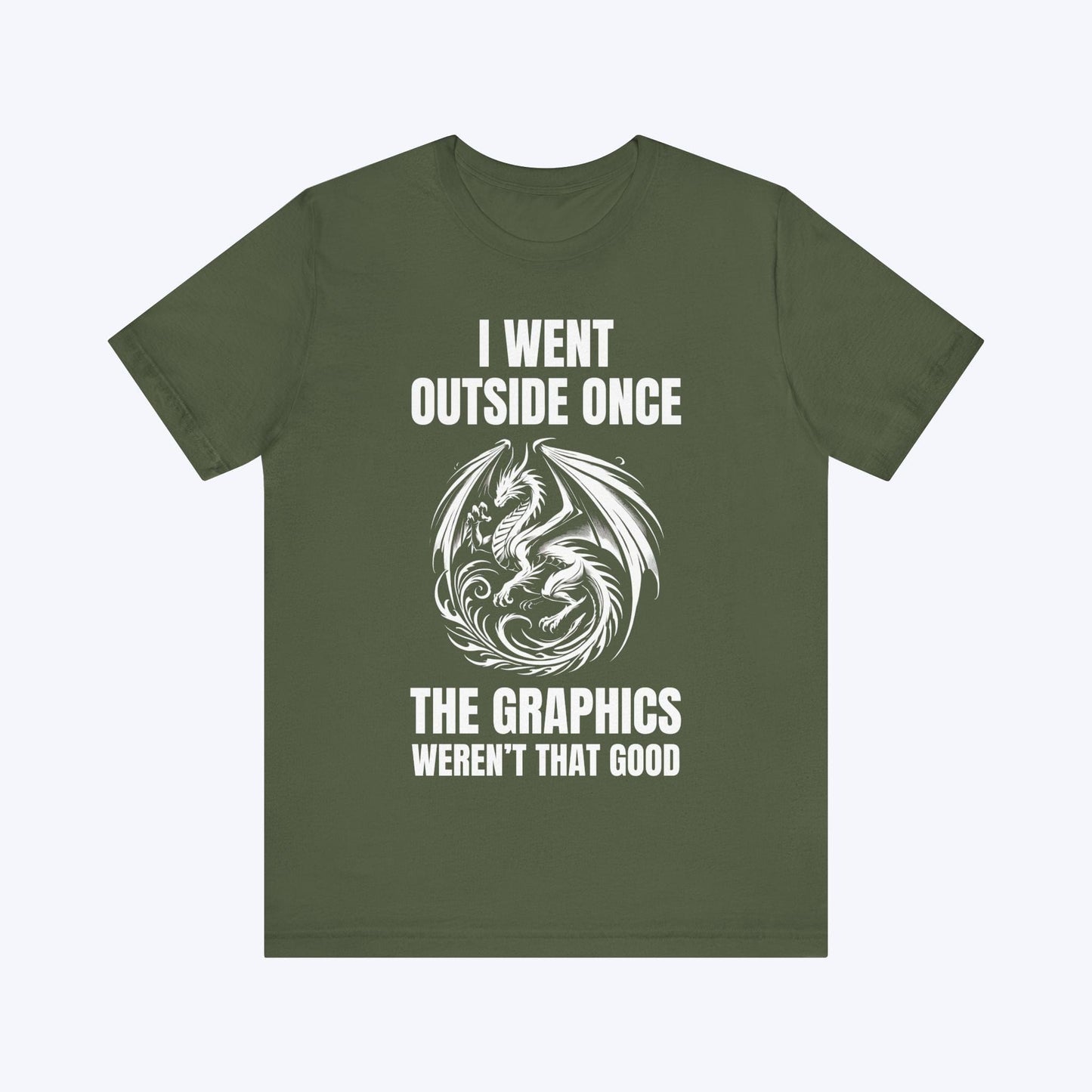 T-Shirt Military Green / S No Dragons, No Immersion T-shirt