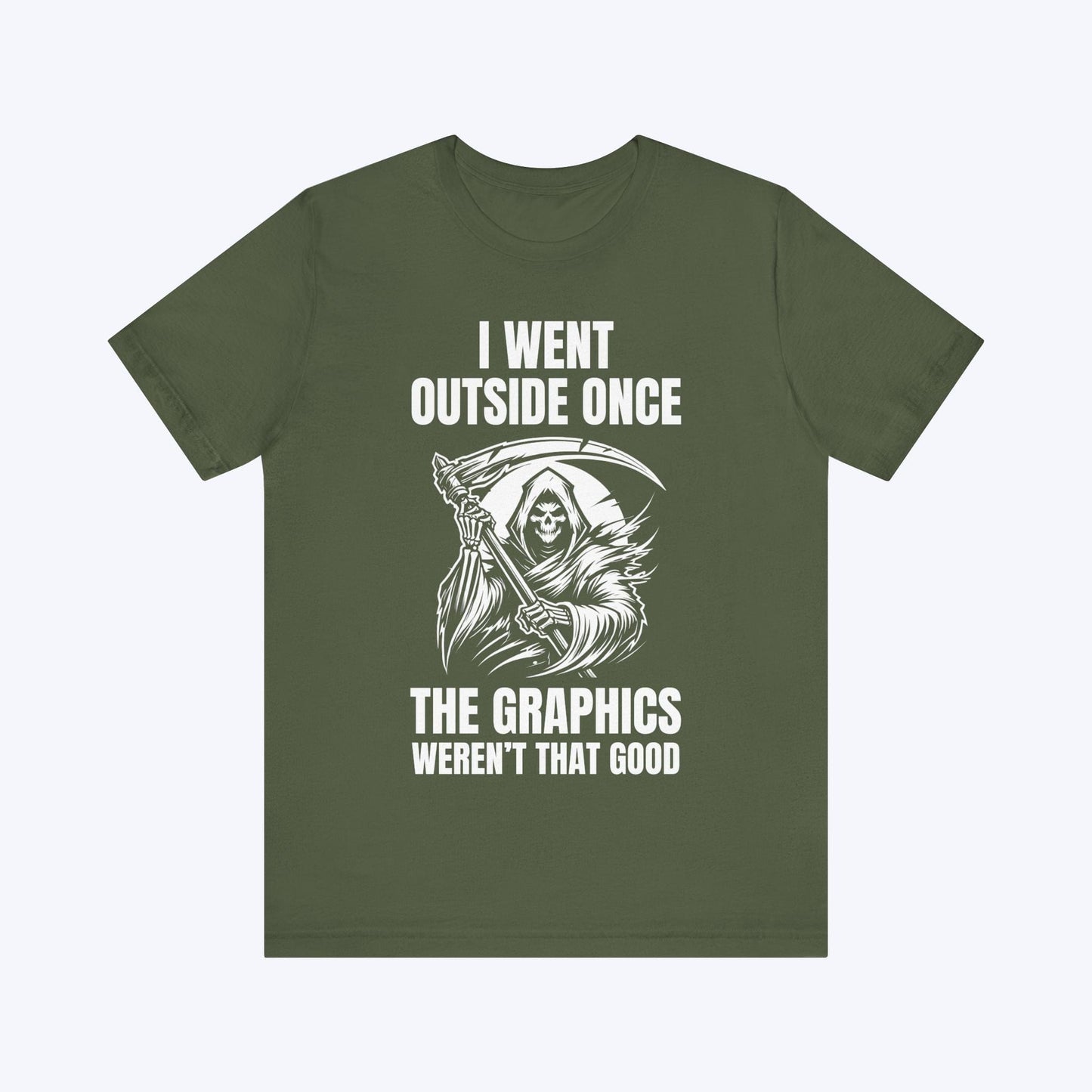 T-Shirt Military Green / S Outside Looked Dead T-shirt