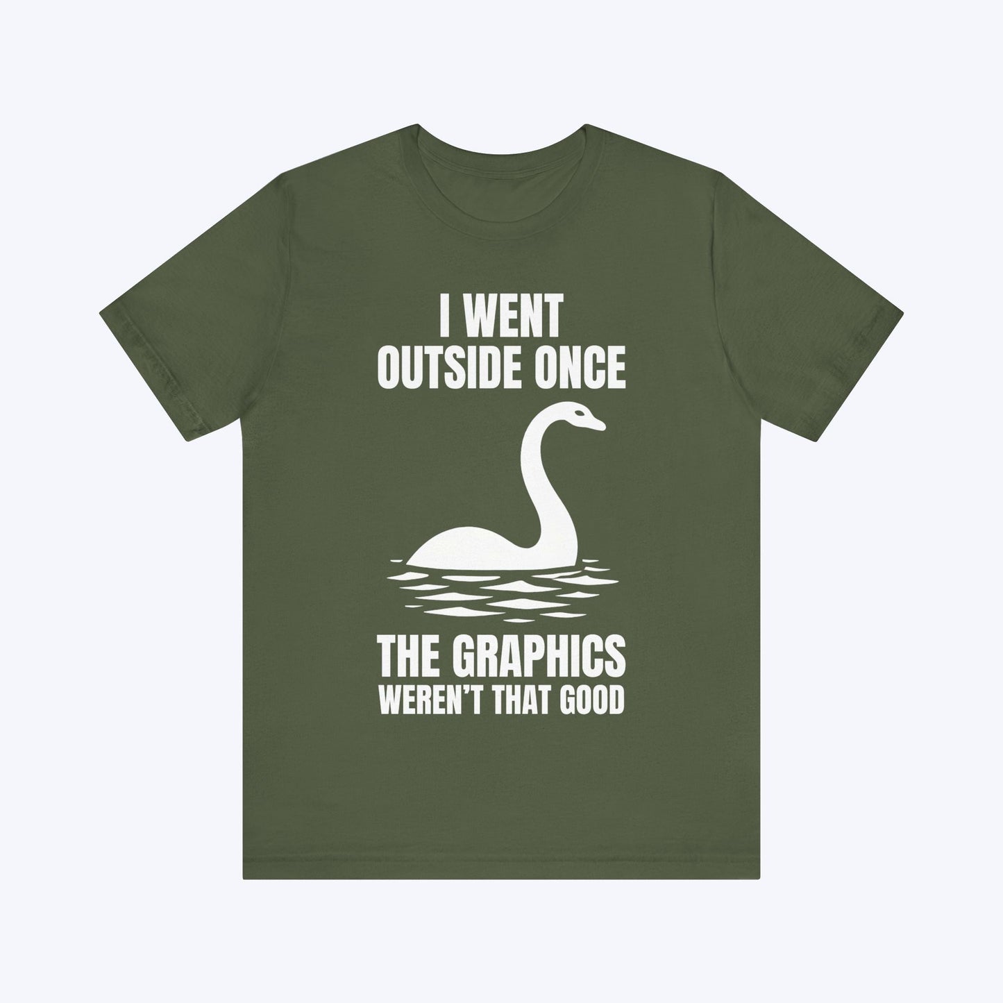 T-Shirt Military Green / S Real Lakes Have No Lore T-shirt
