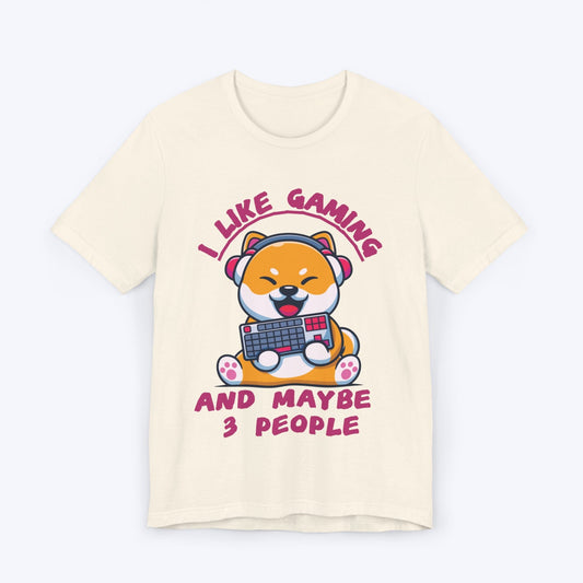 T-Shirt Natural / S Corgi Gamer Club T-shirt